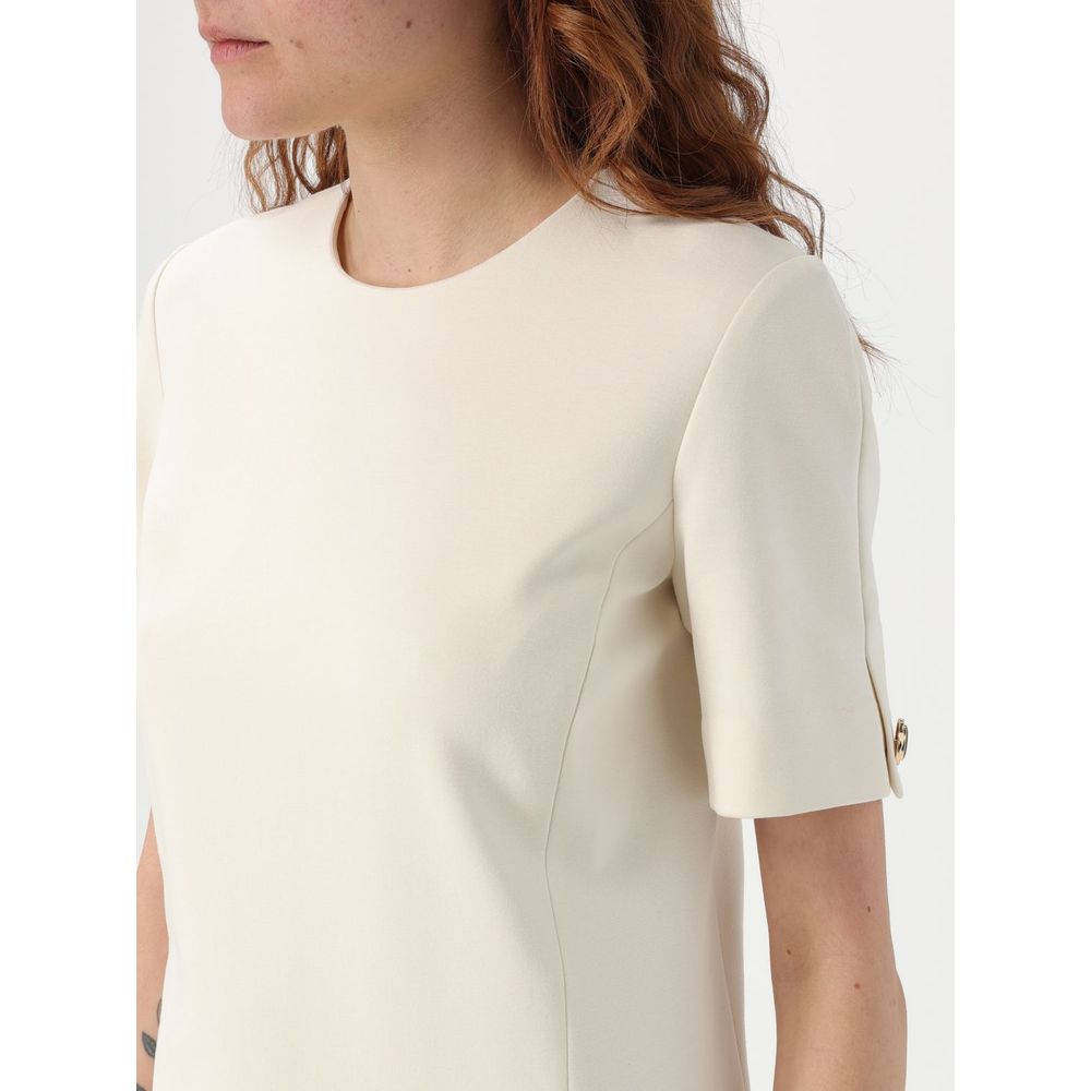 Robe décontractée en polyester avec perles Twinset