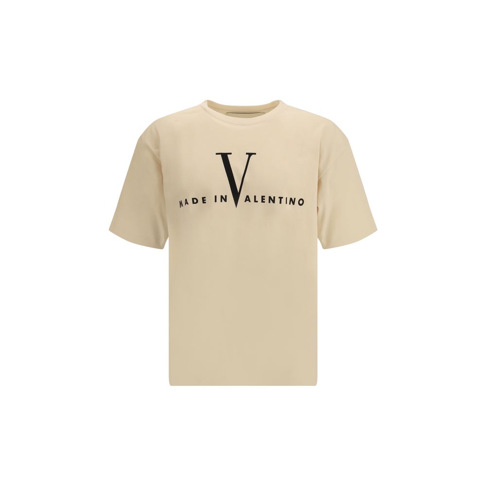 T-shirt en coton beige Valentino