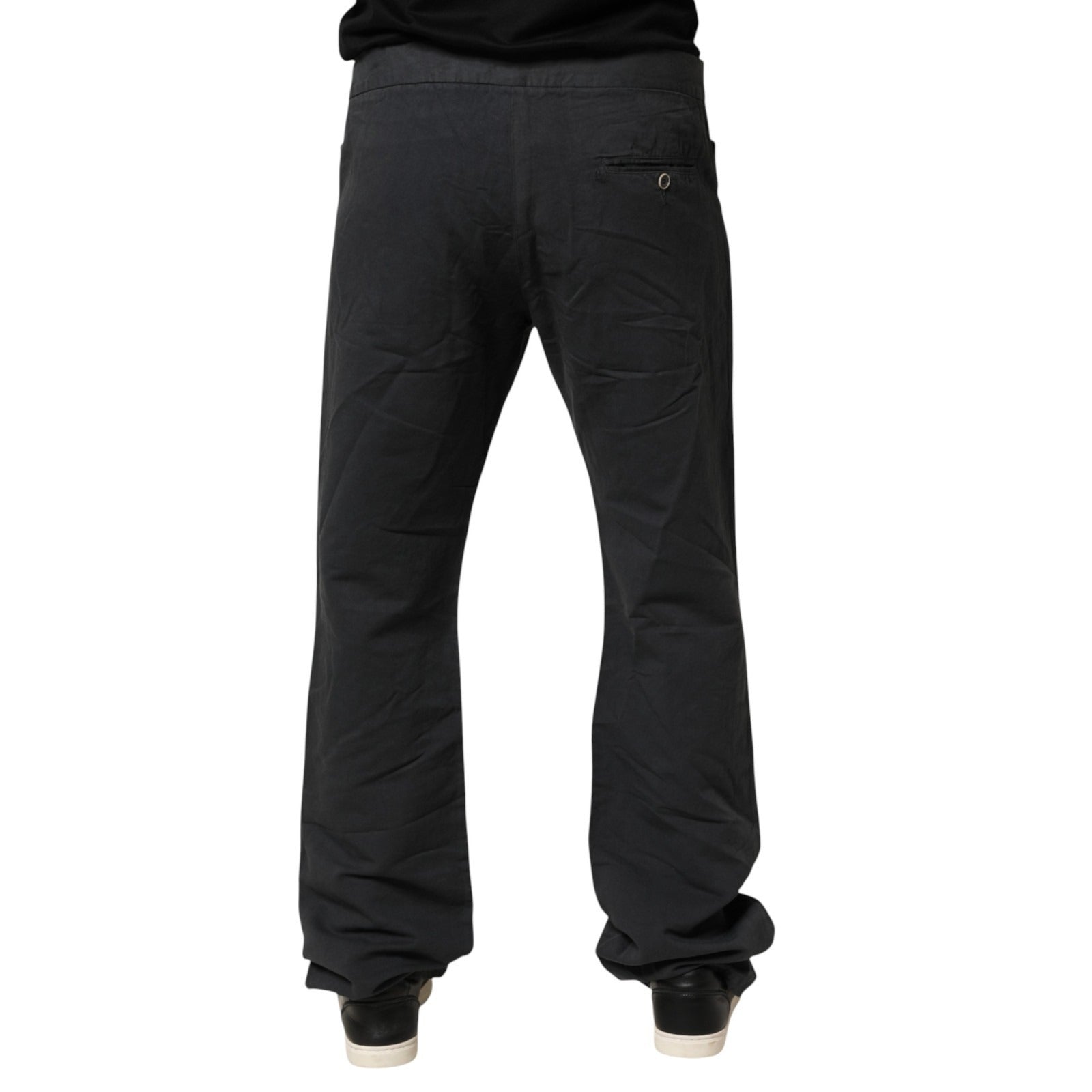 Just Cavalli Black Straight Leg Jeans for Men detail view
