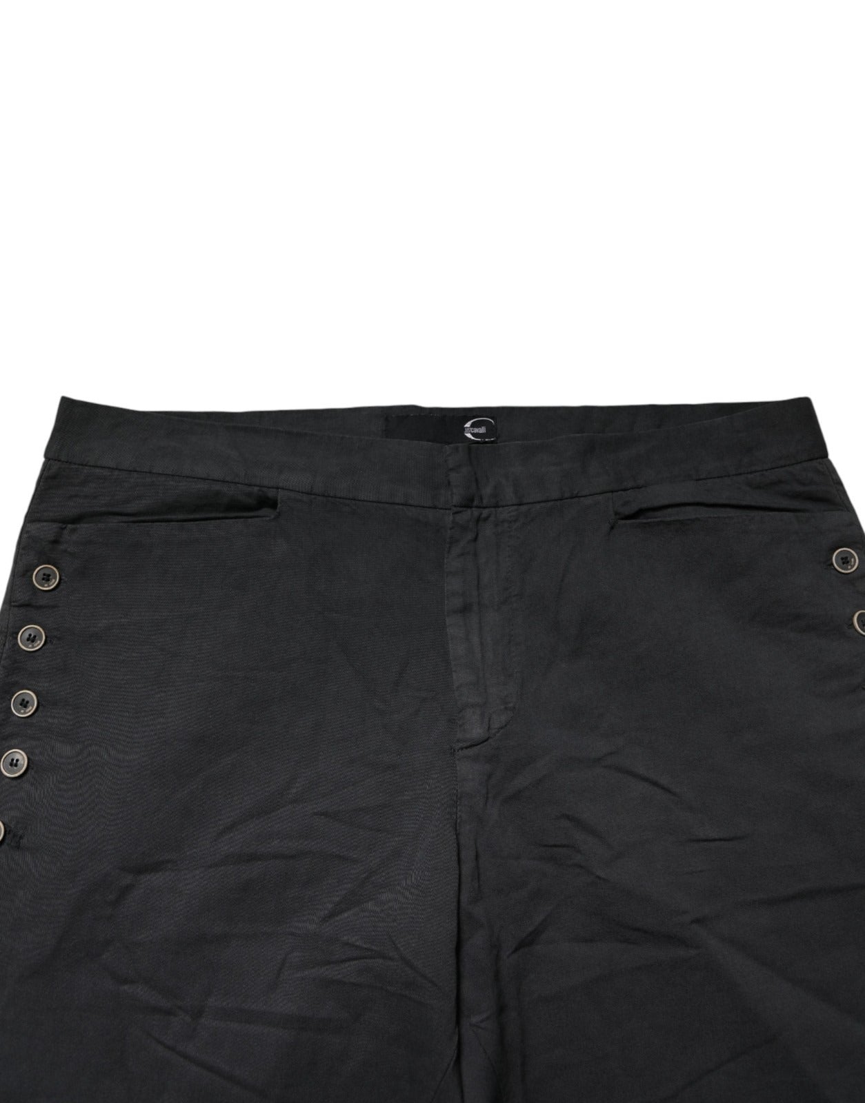 Just Cavalli Black Straight Leg Jeans for Men additional view