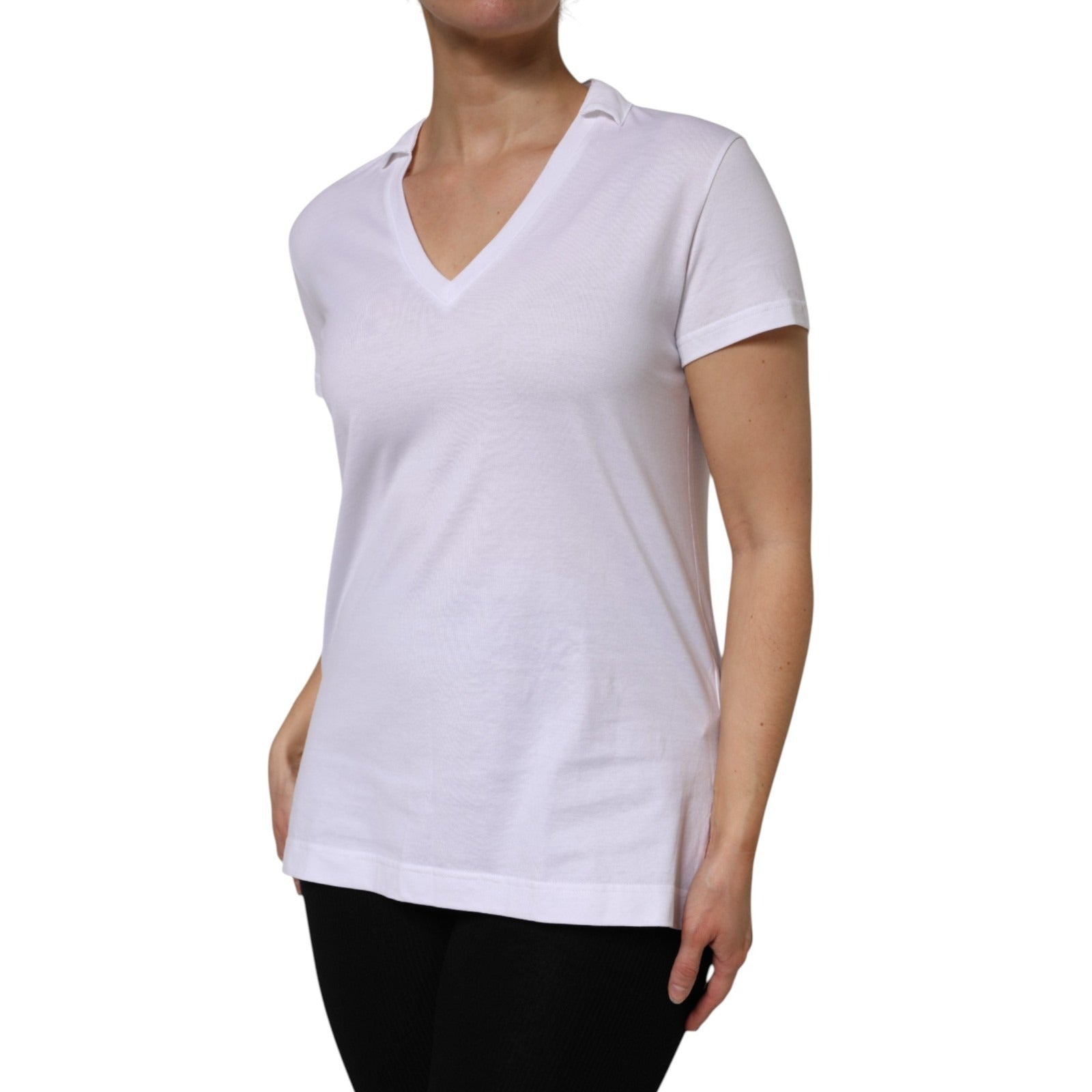 Dolce & Gabbana White T-Shirt for Women detail view