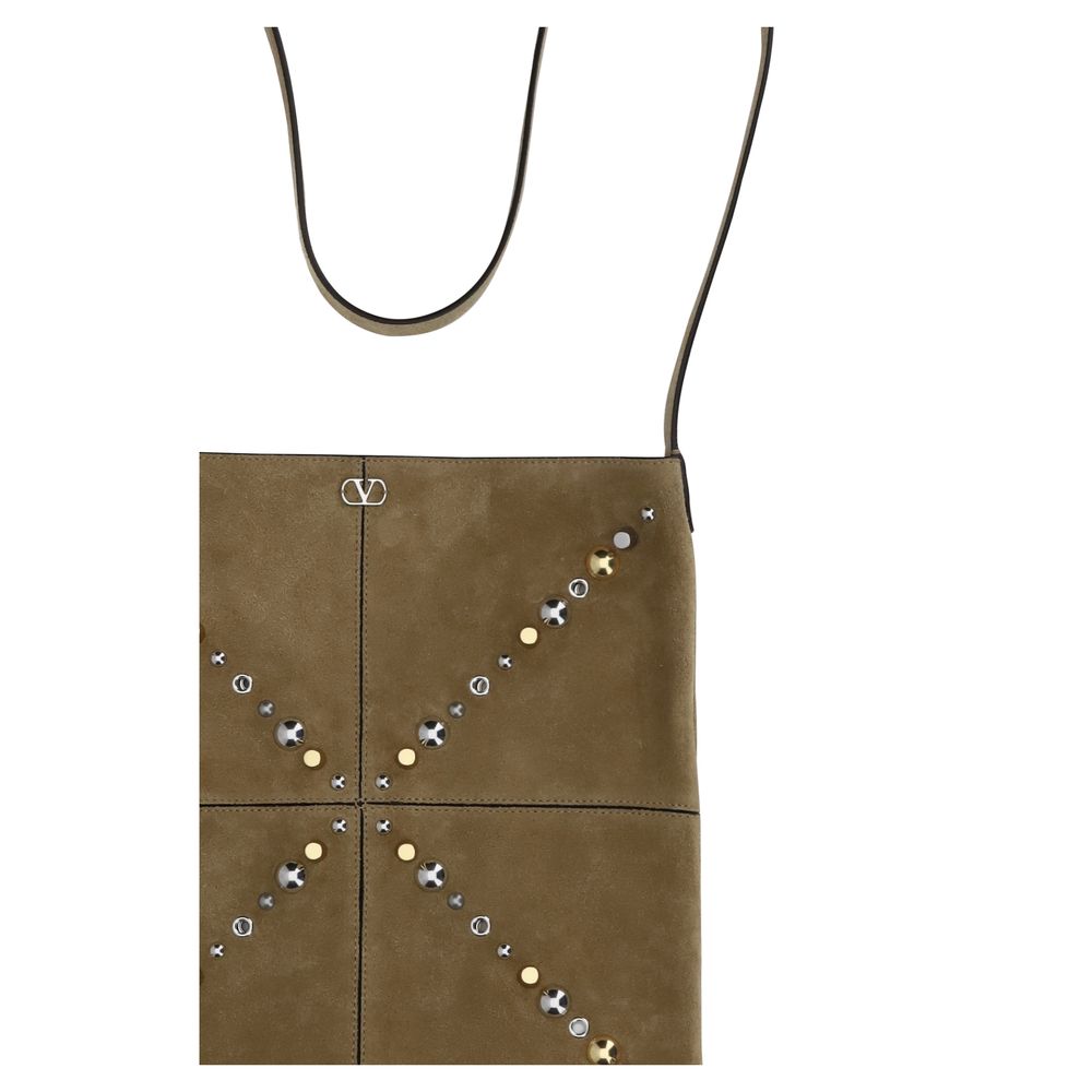 Valentino Garavani Beige Shoulder Bag for Men detail view