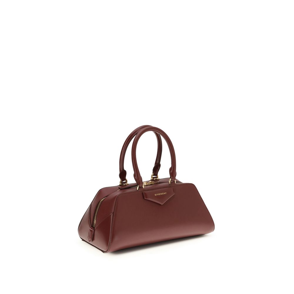 Sac à main Givenchy en cuir de veau Bordeaux Bos Taurus
