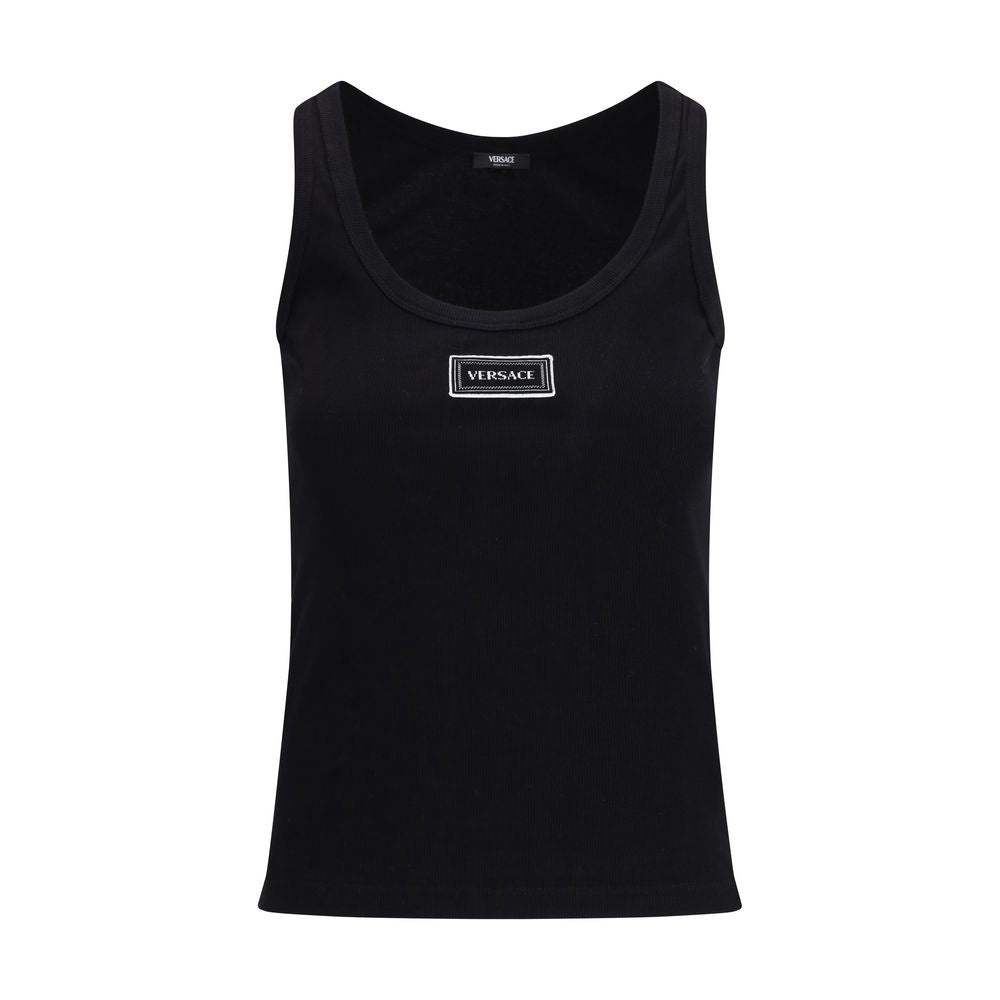 Versace Black Tank Tops T for Women