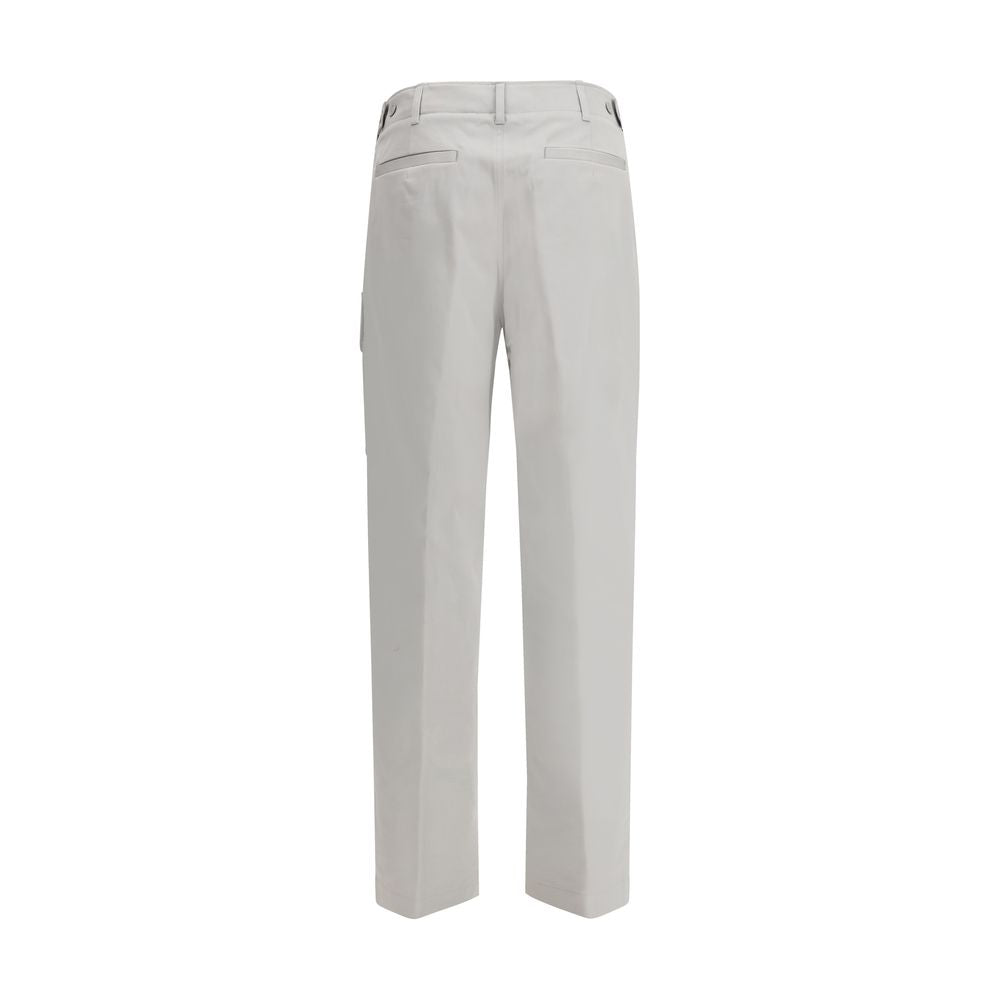Fendi Silver Cargo Pants for Men alternate view