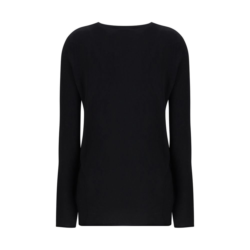 Pull en cachemire noir Lisa Yang