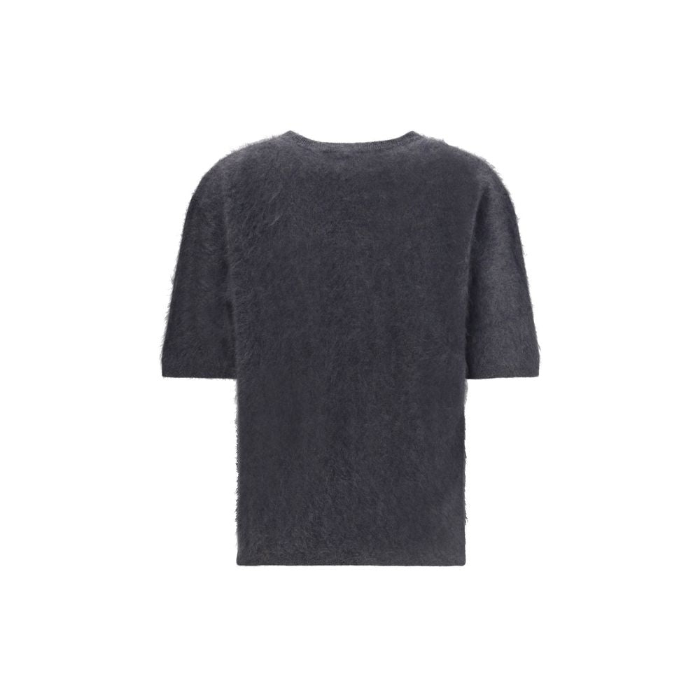 Pull en cachemire gris Lisa Yang