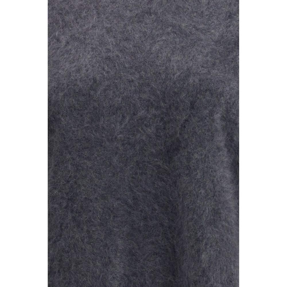 Pull en cachemire gris Lisa Yang