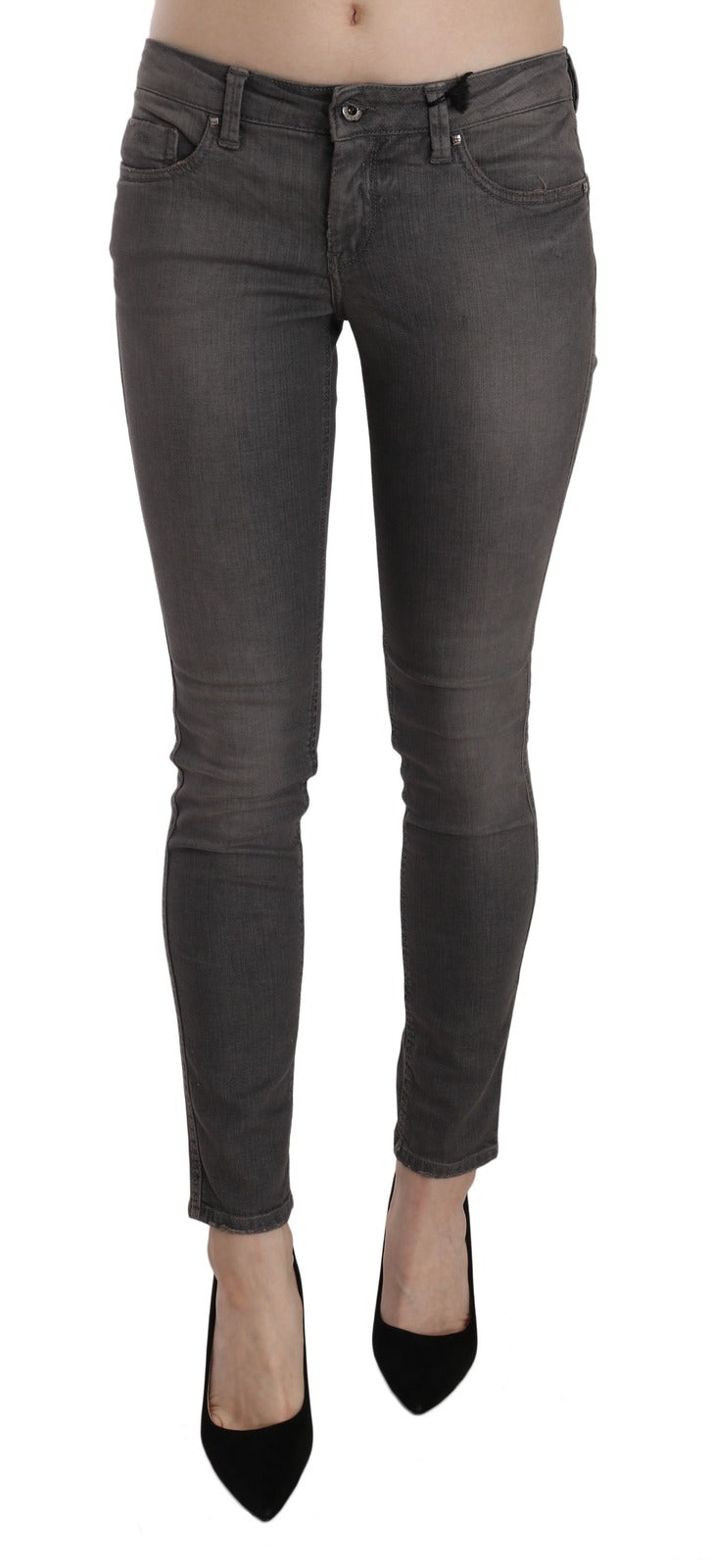 Costume National Grey Skinny Pants for Women alternate view
