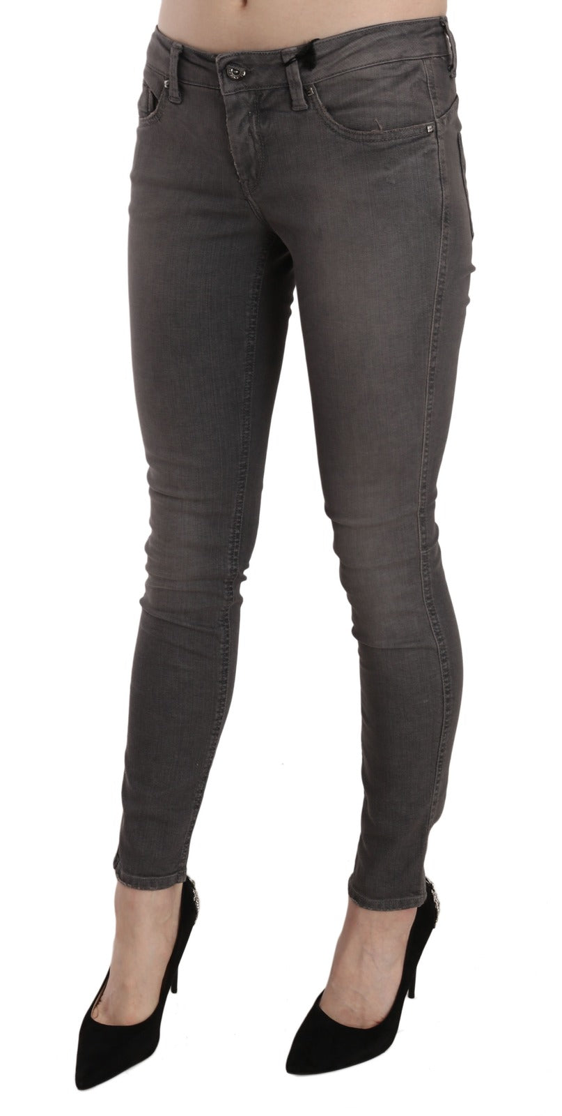 Costume National Grey Skinny Pants for Women additional view