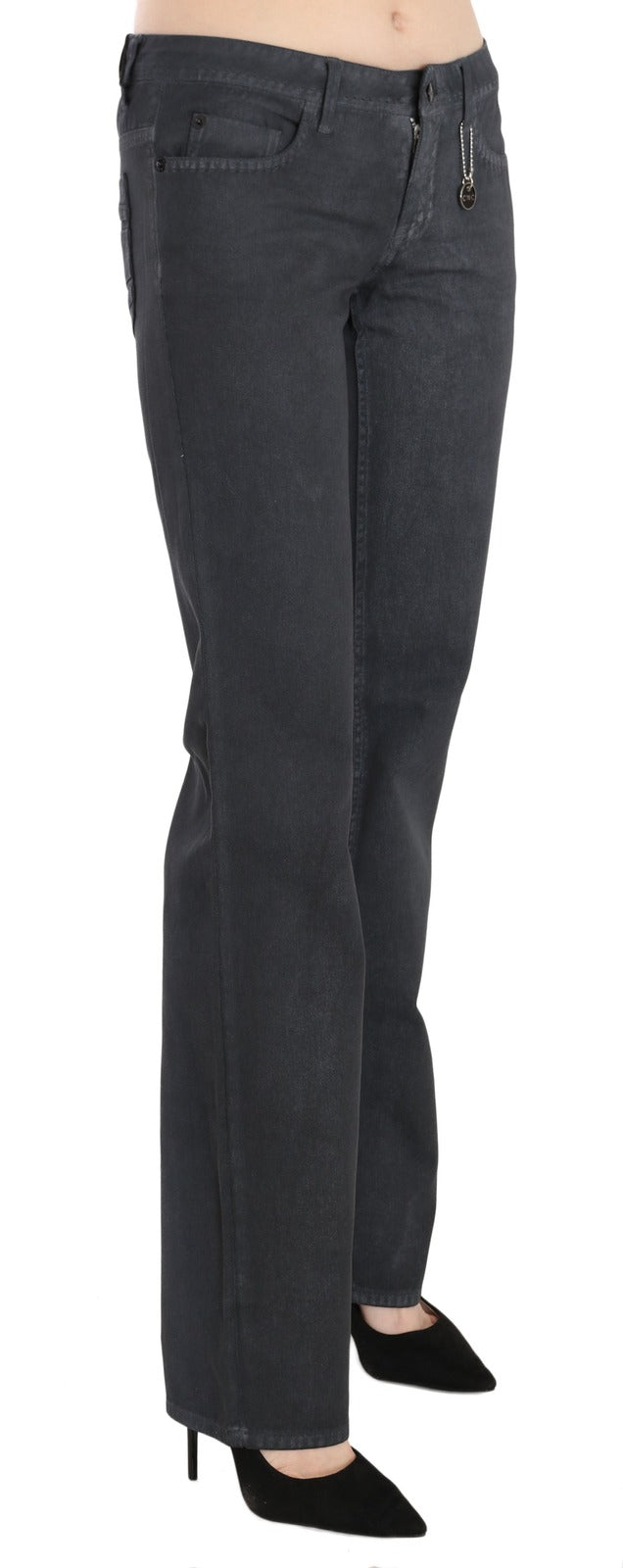 Costume National Grey Straight Leg Jeans for Women additional view