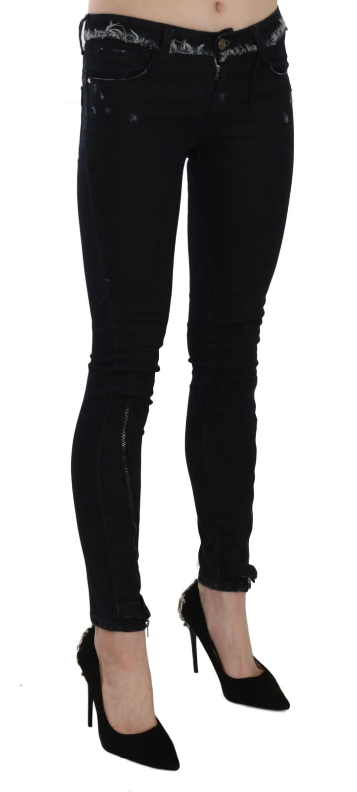 Costume National Black Skinny Jeans for Women additional view