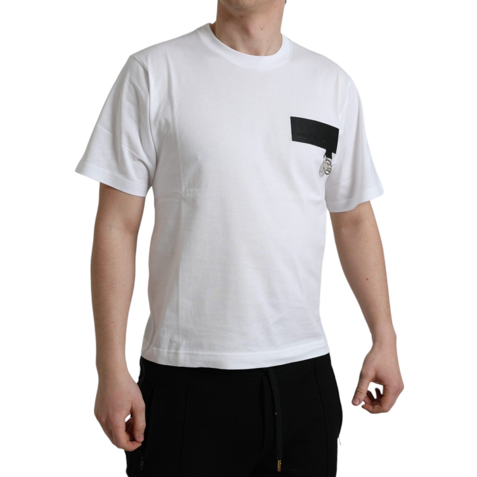 Dolce & Gabbana White T-Shirt for Men detail view