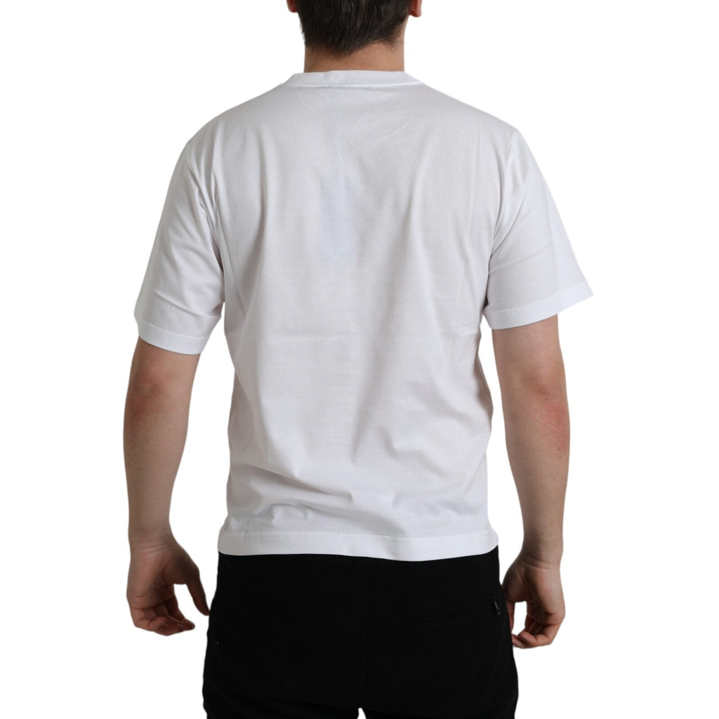 Dolce & Gabbana White T-Shirt for Men side view