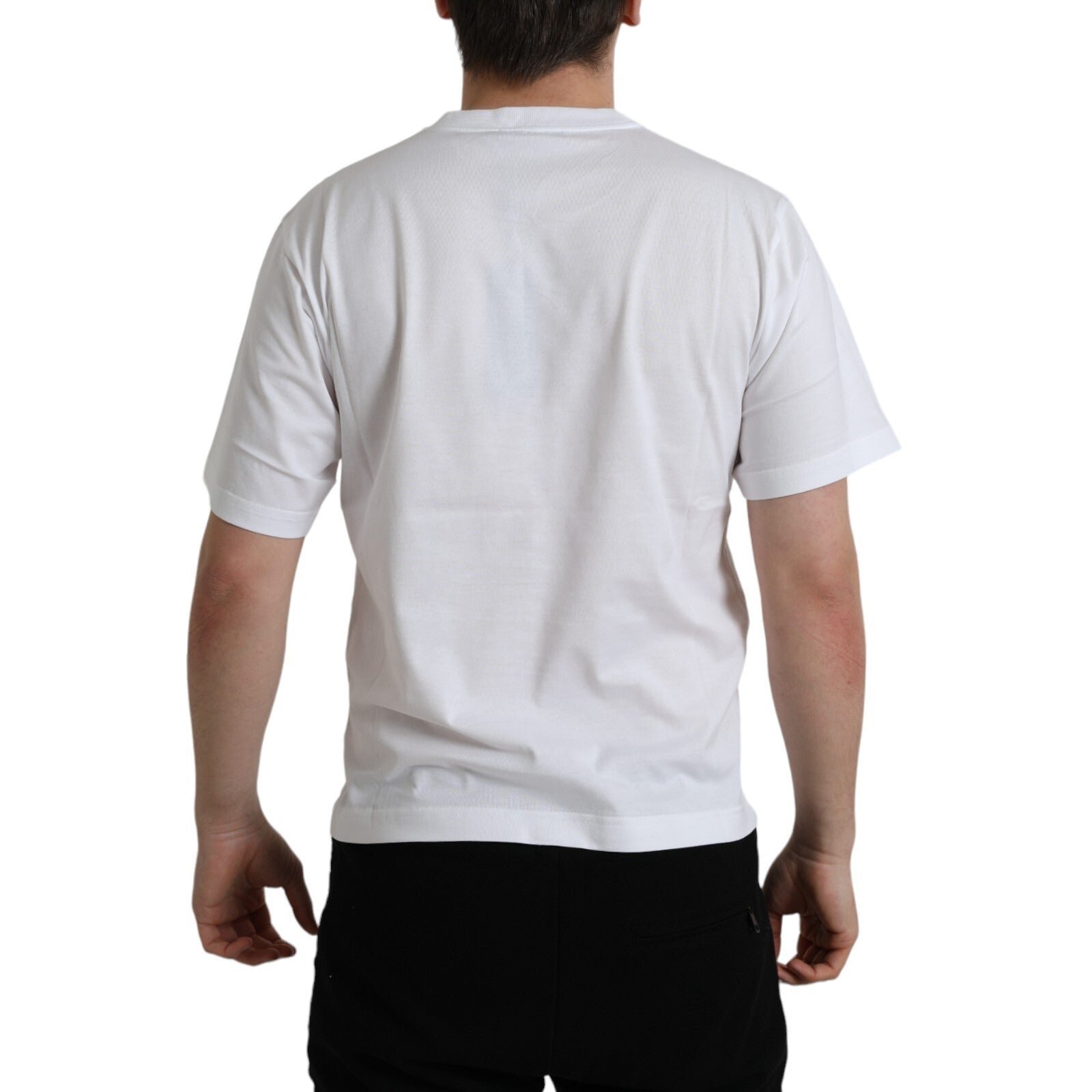 Dolce & Gabbana White T-Shirt for Men side view