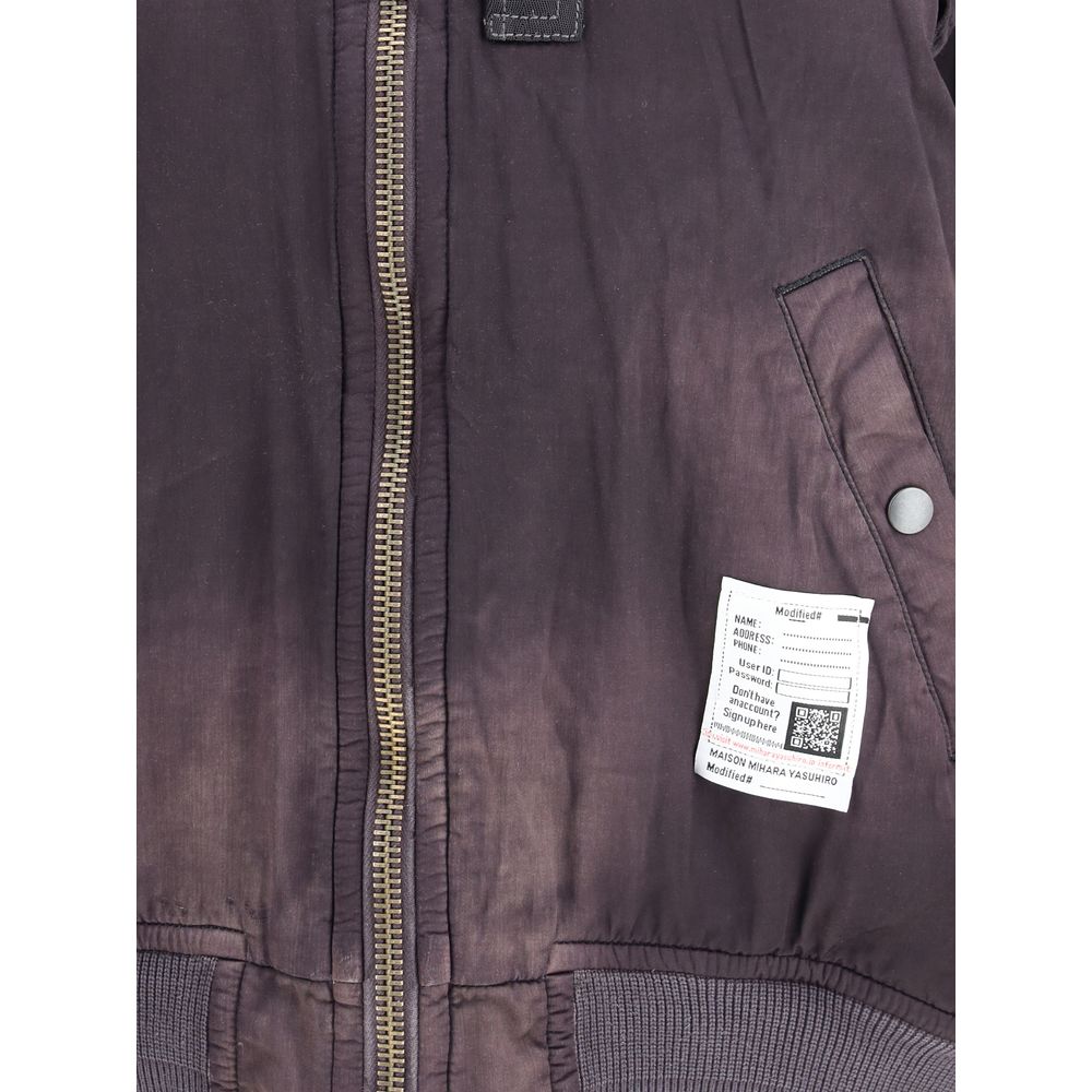 Maison Mihara Yasuhiro Black Jacket for Men detail view