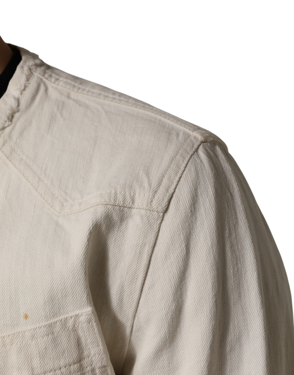 Dolce & Gabbana White Denim Jackets for Men additional view