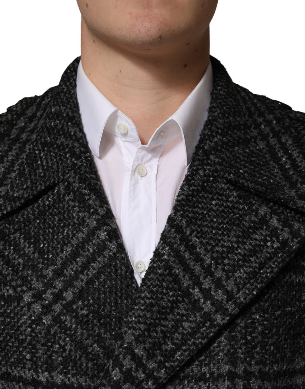 Dolce & Gabbana Grey Trench Coats for Men additional view
