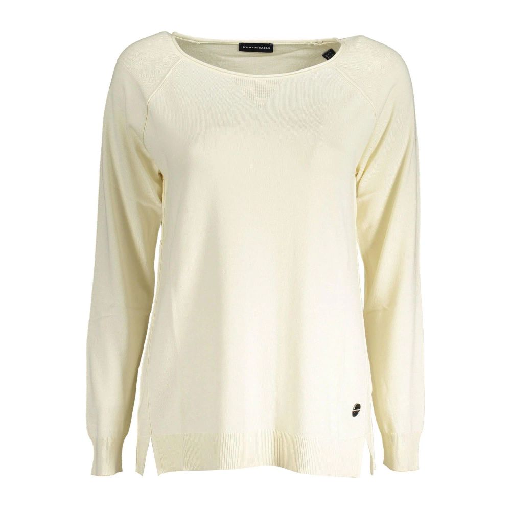 Sweat-shirt en coton blanc North Sails