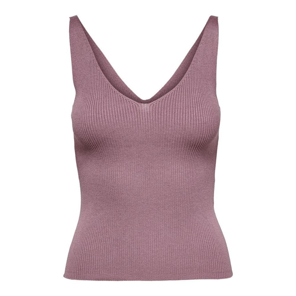Jacqueline De Yong Purple Tank Tops T for Women