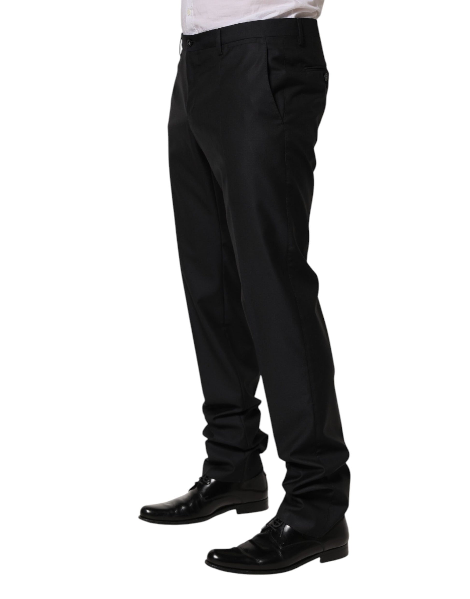 Dolce & Gabbana Black Dress Pants for Men detail view