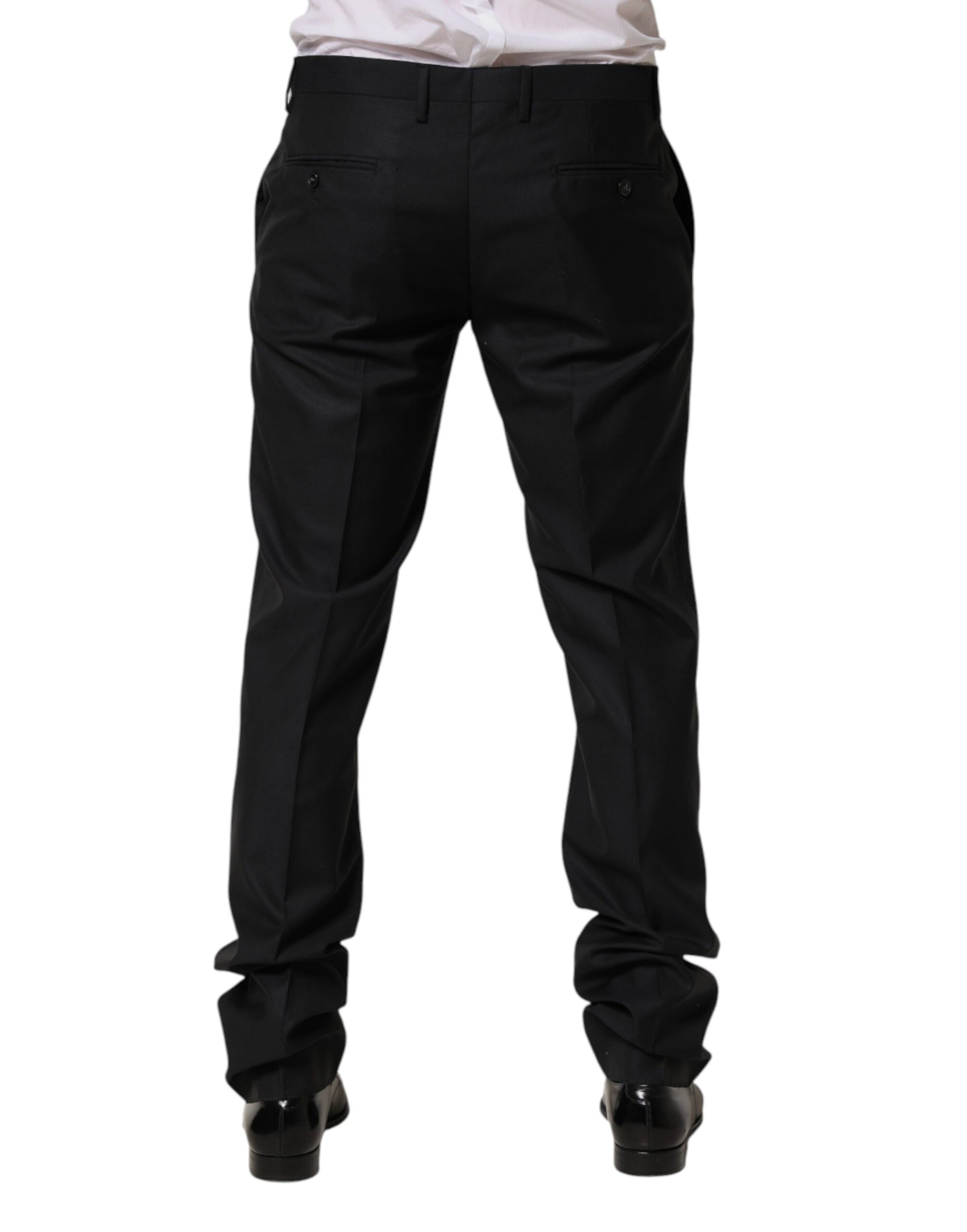 Dolce & Gabbana Black Dress Pants for Men side view
