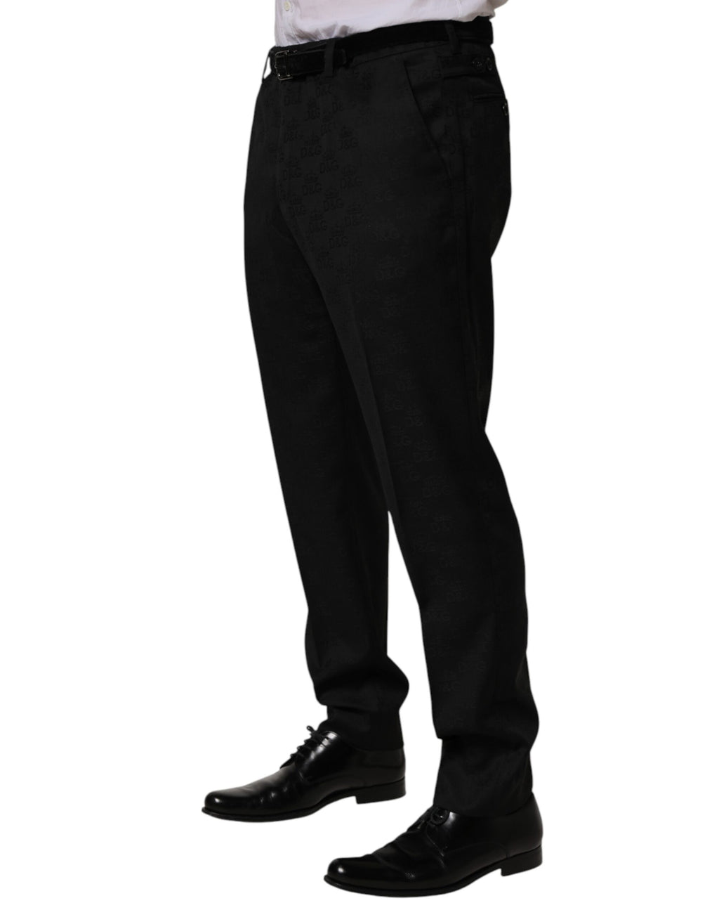 Dolce & Gabbana Black Dress Pants for Men detail view