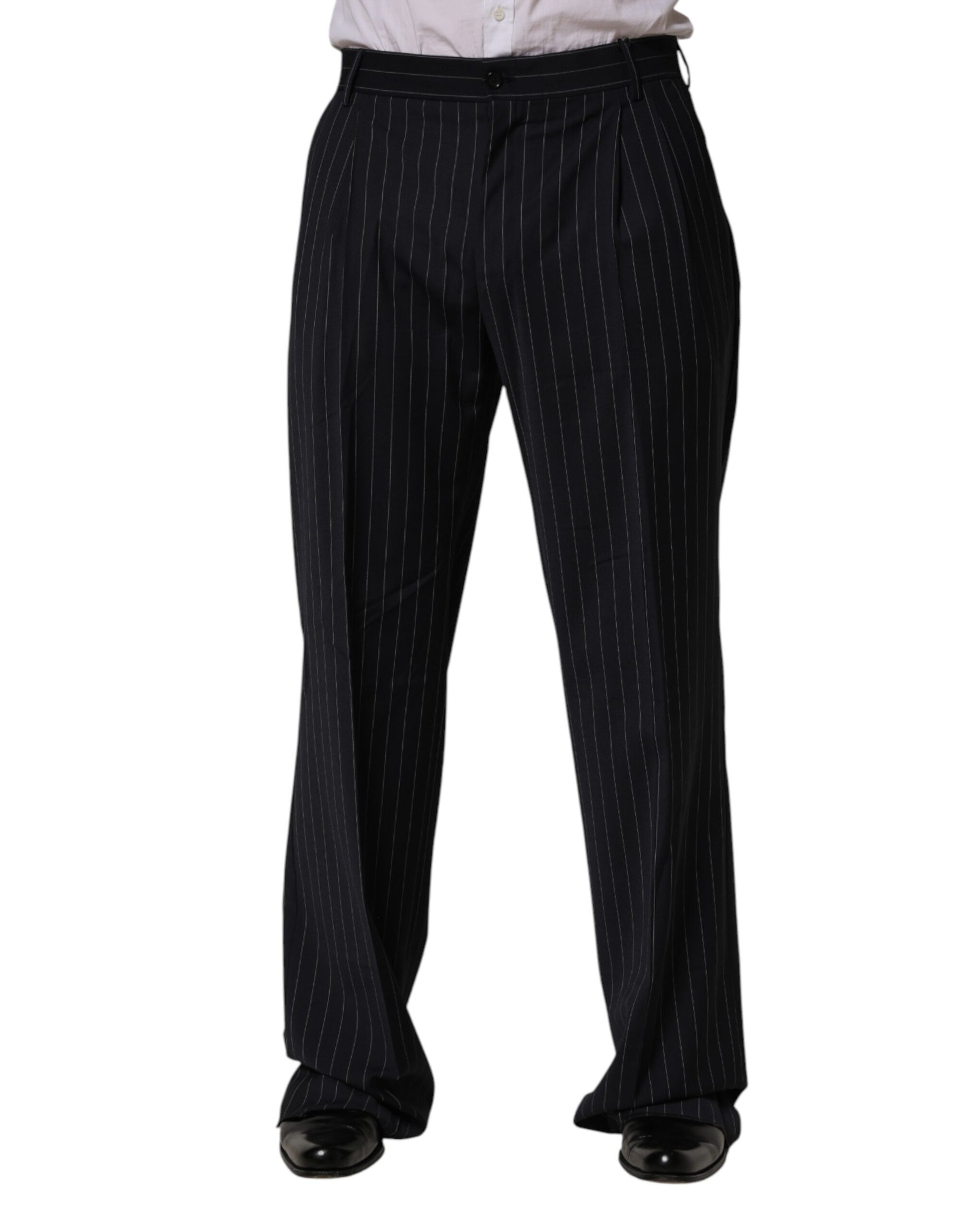 Dolce & Gabbana Black Dress Pants for Men