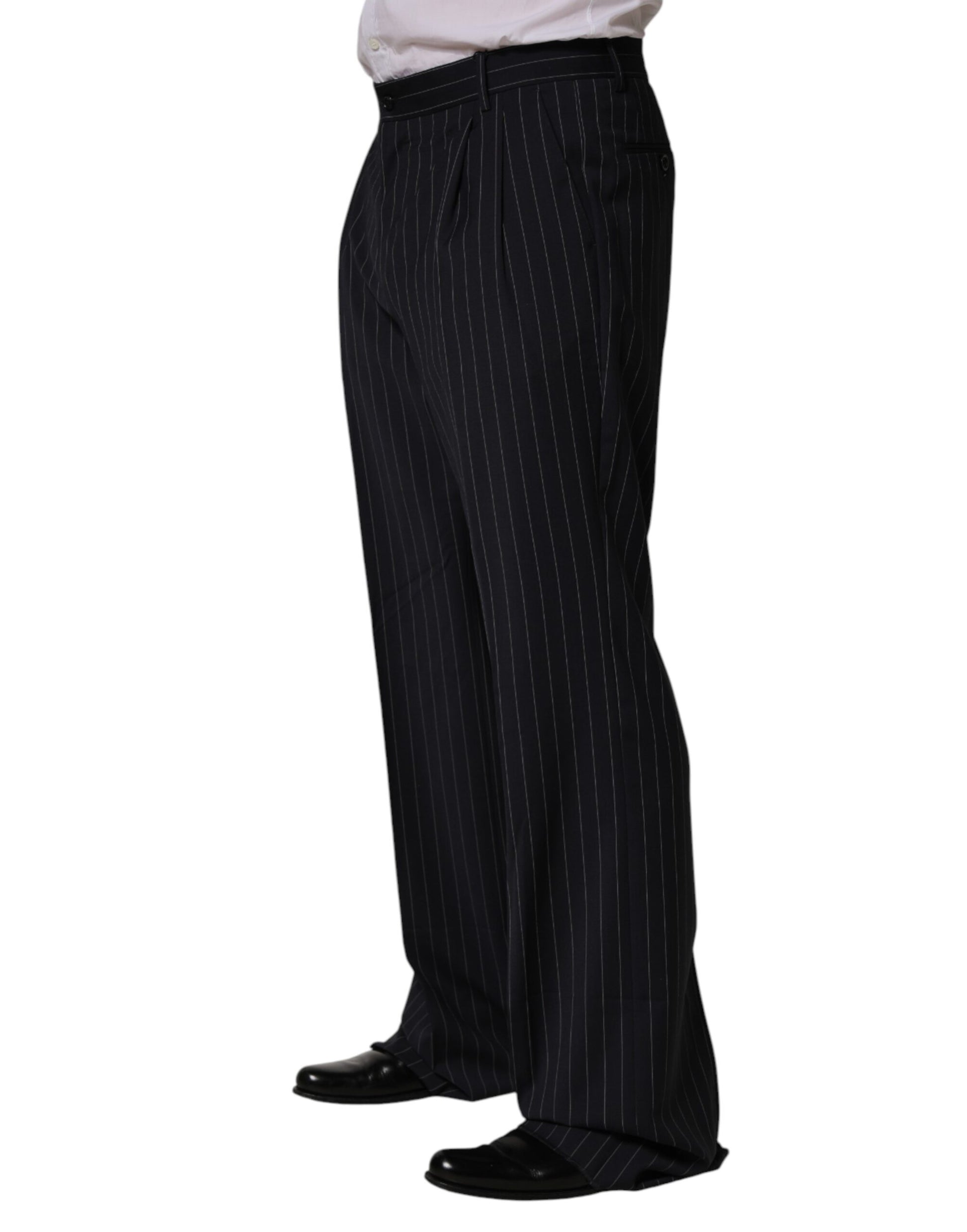 Dolce & Gabbana Black Dress Pants for Men detail view
