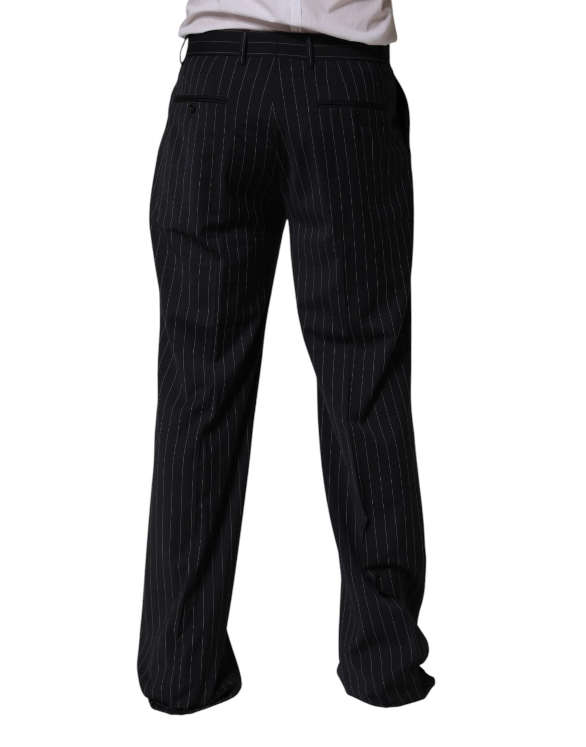 Dolce & Gabbana Black Dress Pants for Men side view