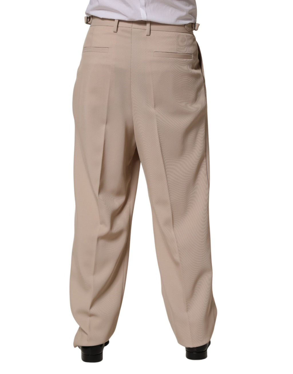 Dolce & Gabbana Beige Dress Pants for Men side view