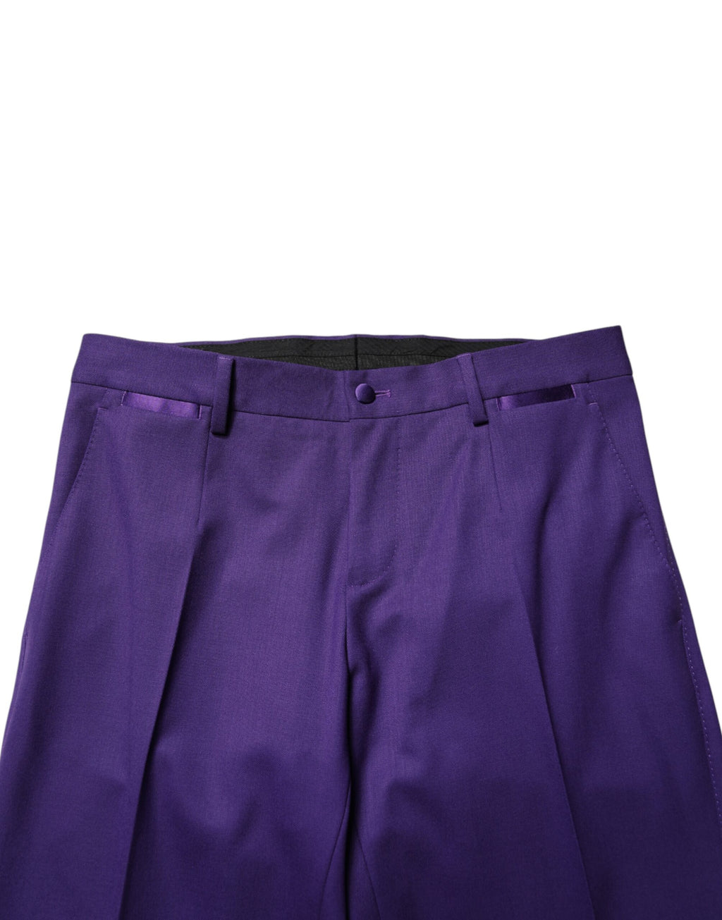Dolce & Gabbana Purple Dress Pants for Men additional view