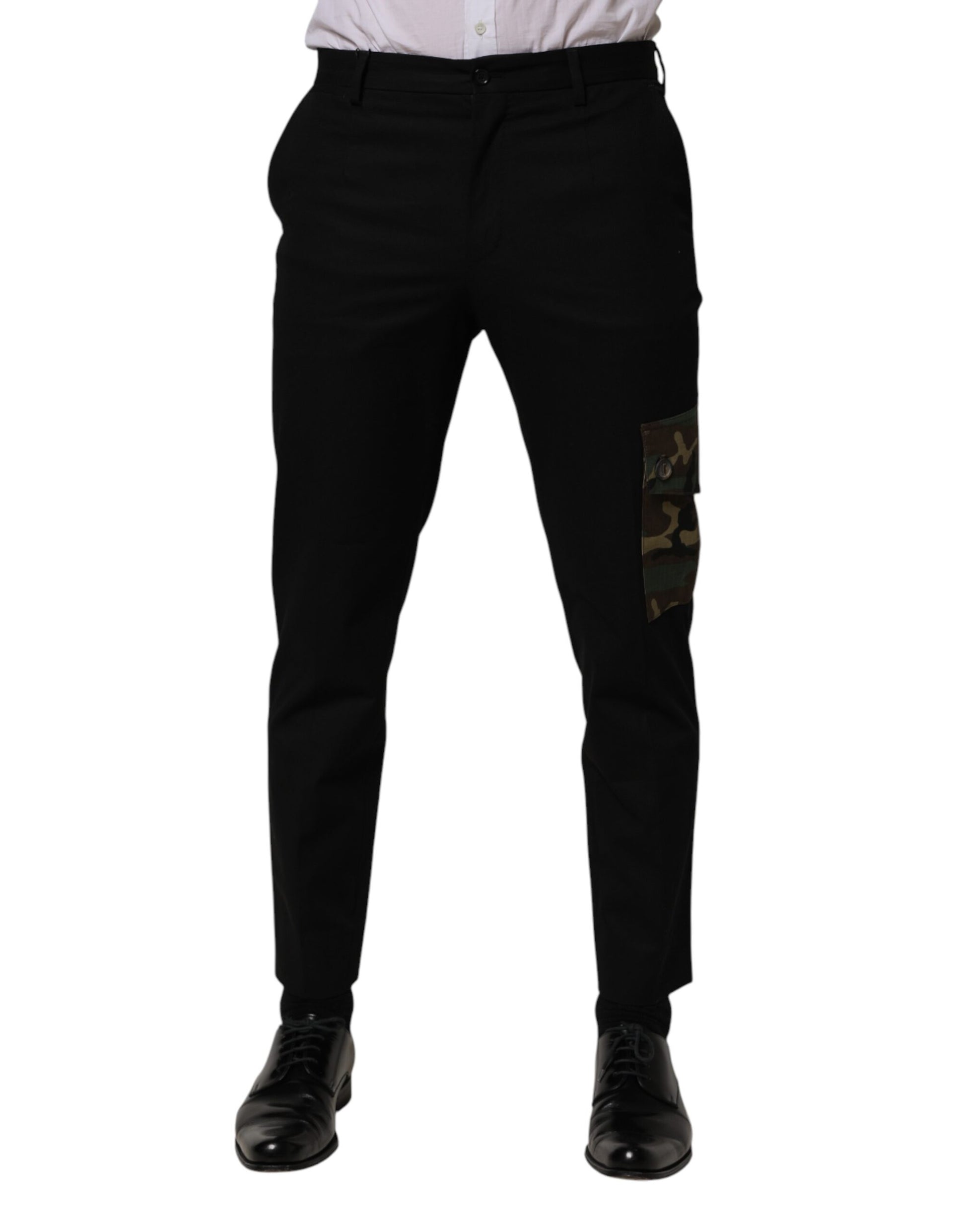 Dolce & Gabbana Black Dress Pants for Men