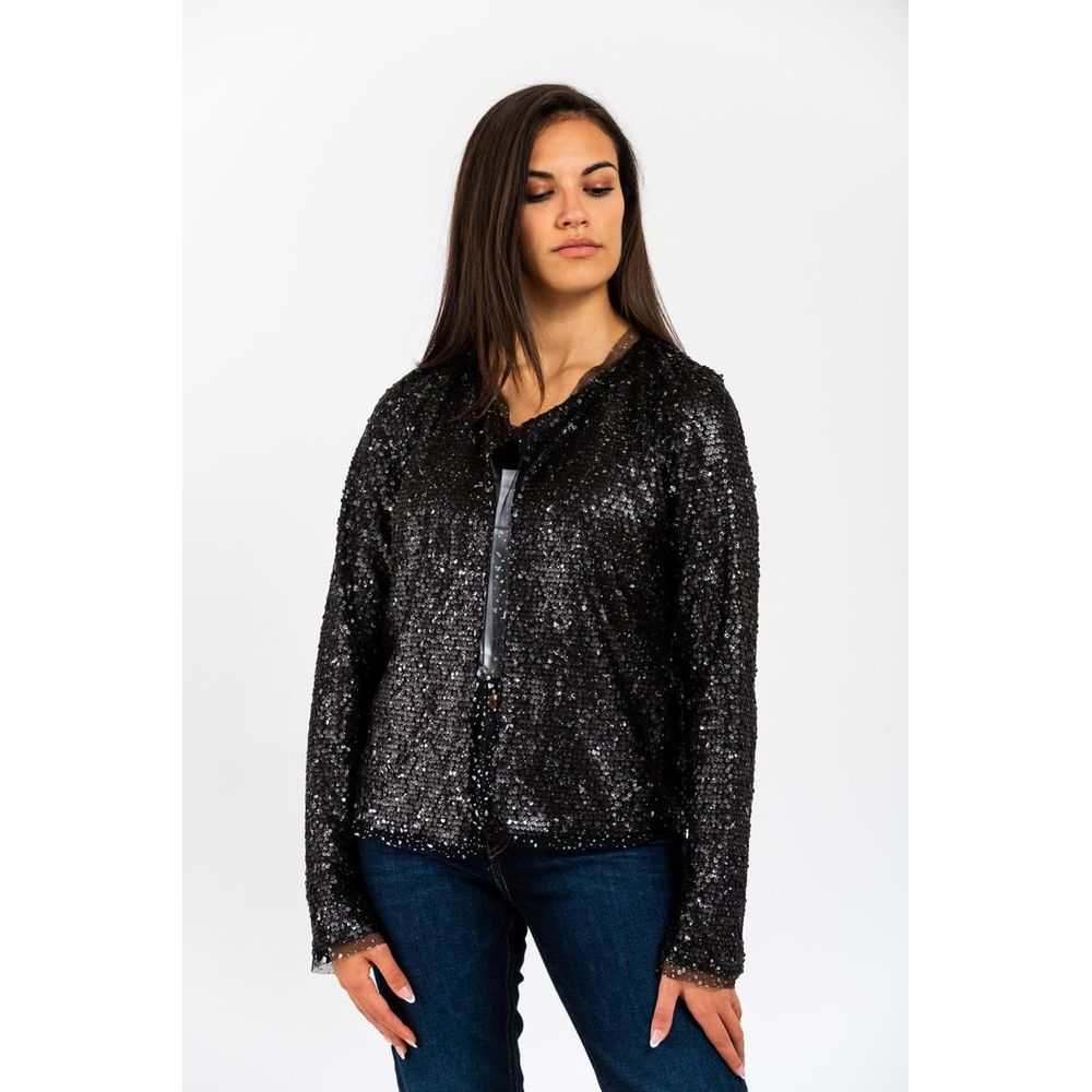 Blazer en polyamide noir Gas