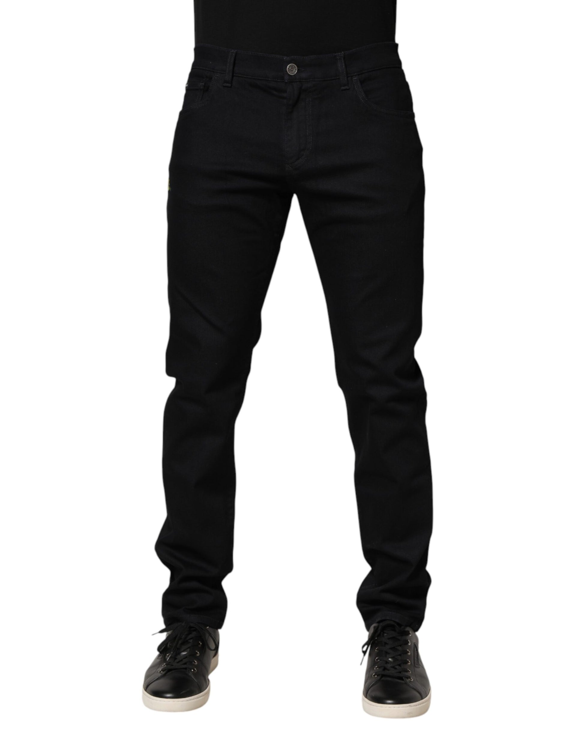 Dolce & Gabbana Black Skinny Jeans for Men
