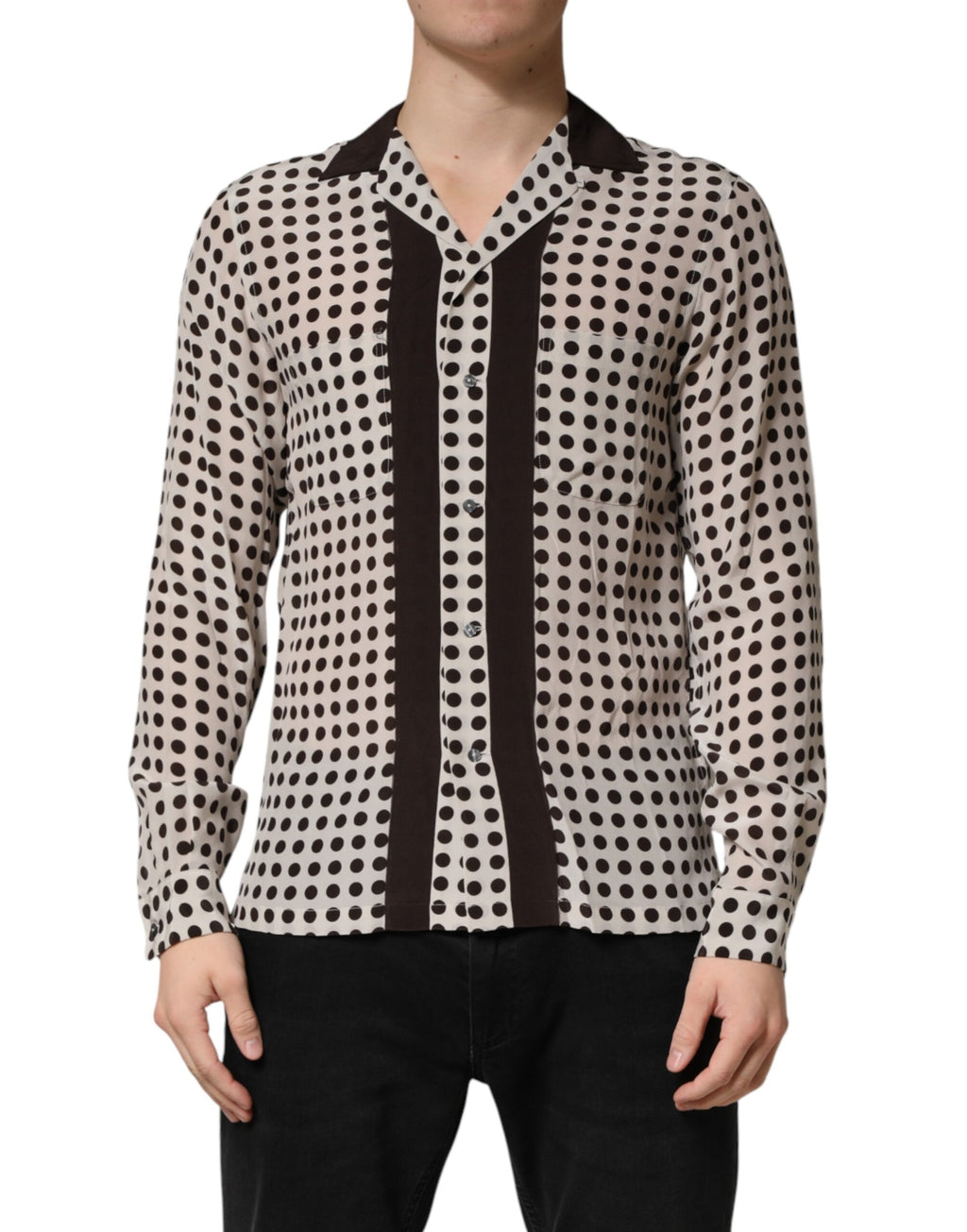 Dolce & Gabbana White Long Sleeve T-Shirt for Men