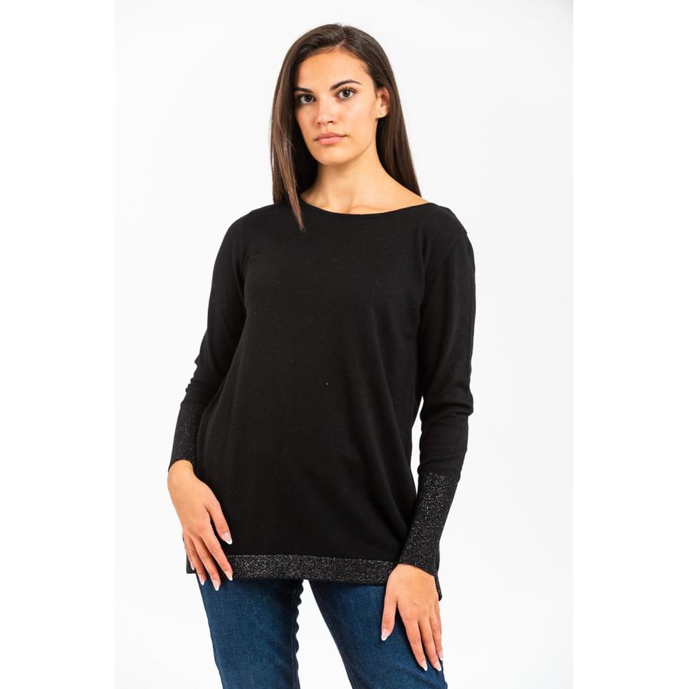 Pull en cachemire noir Gas