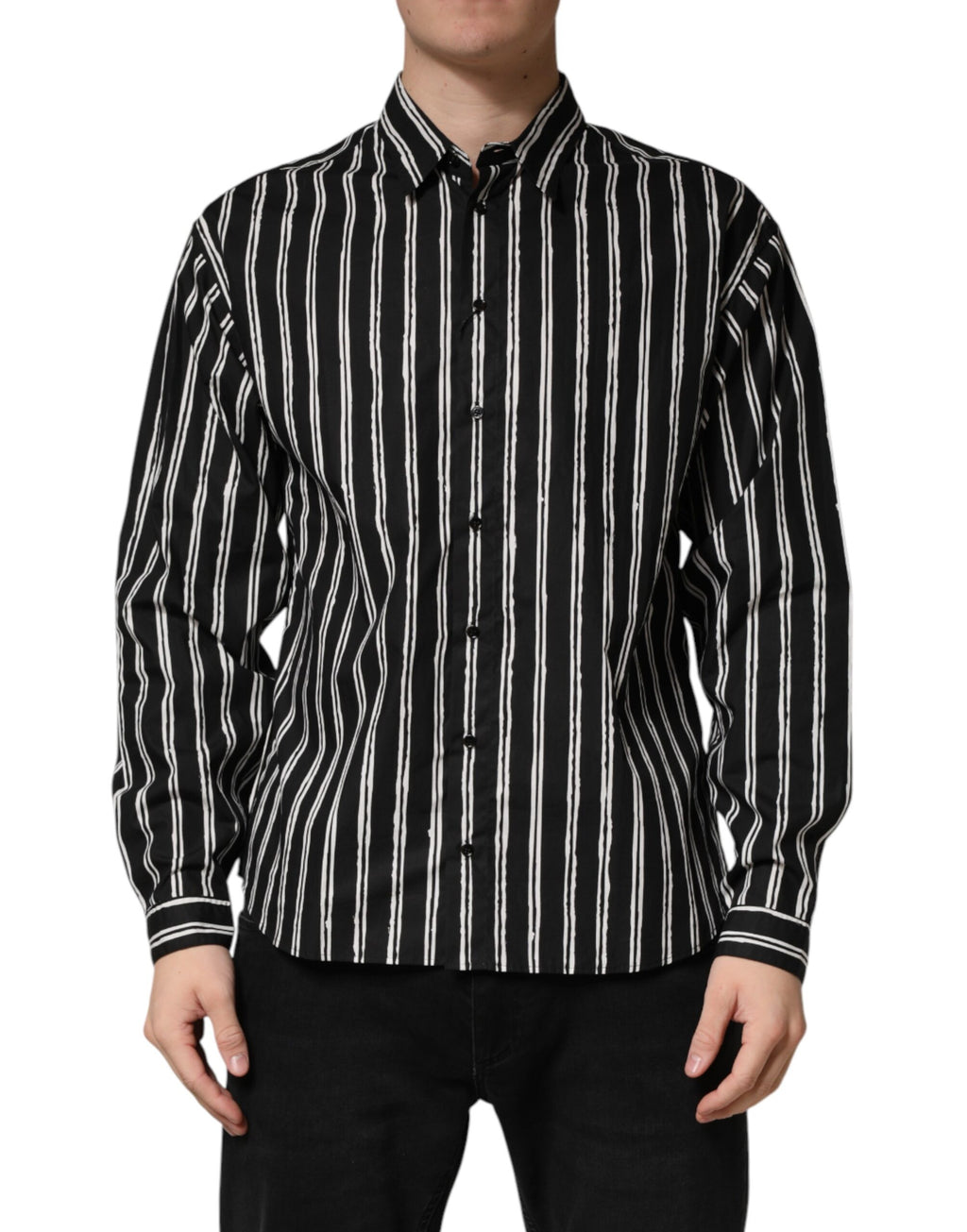 Dolce & Gabbana Black Dress Shirt for Men alternate view