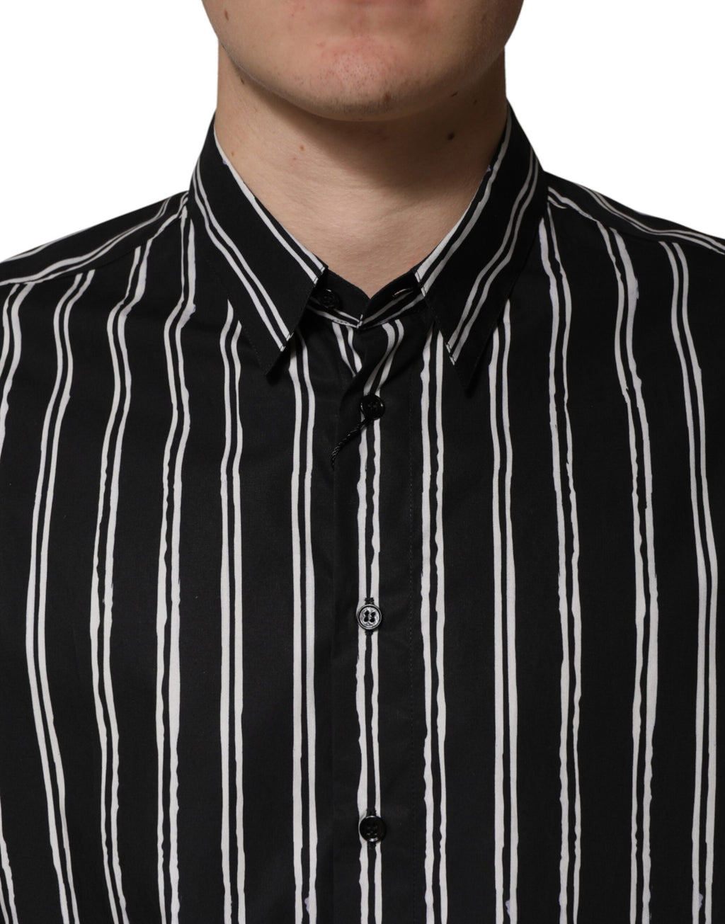 Dolce & Gabbana Black Long Sleeve T-Shirt for Men additional view