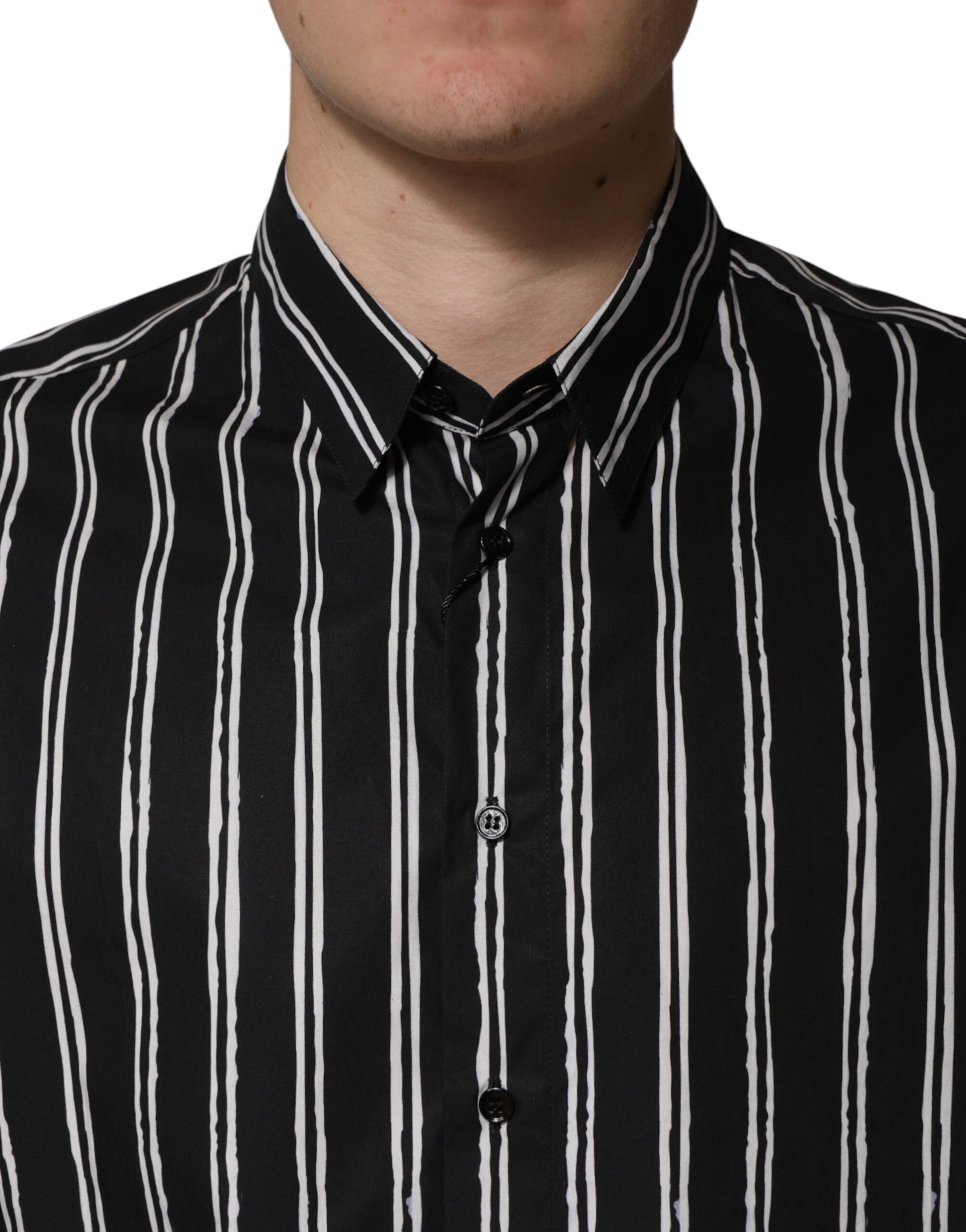 Dolce & Gabbana Black Long Sleeve T-Shirt for Men additional view
