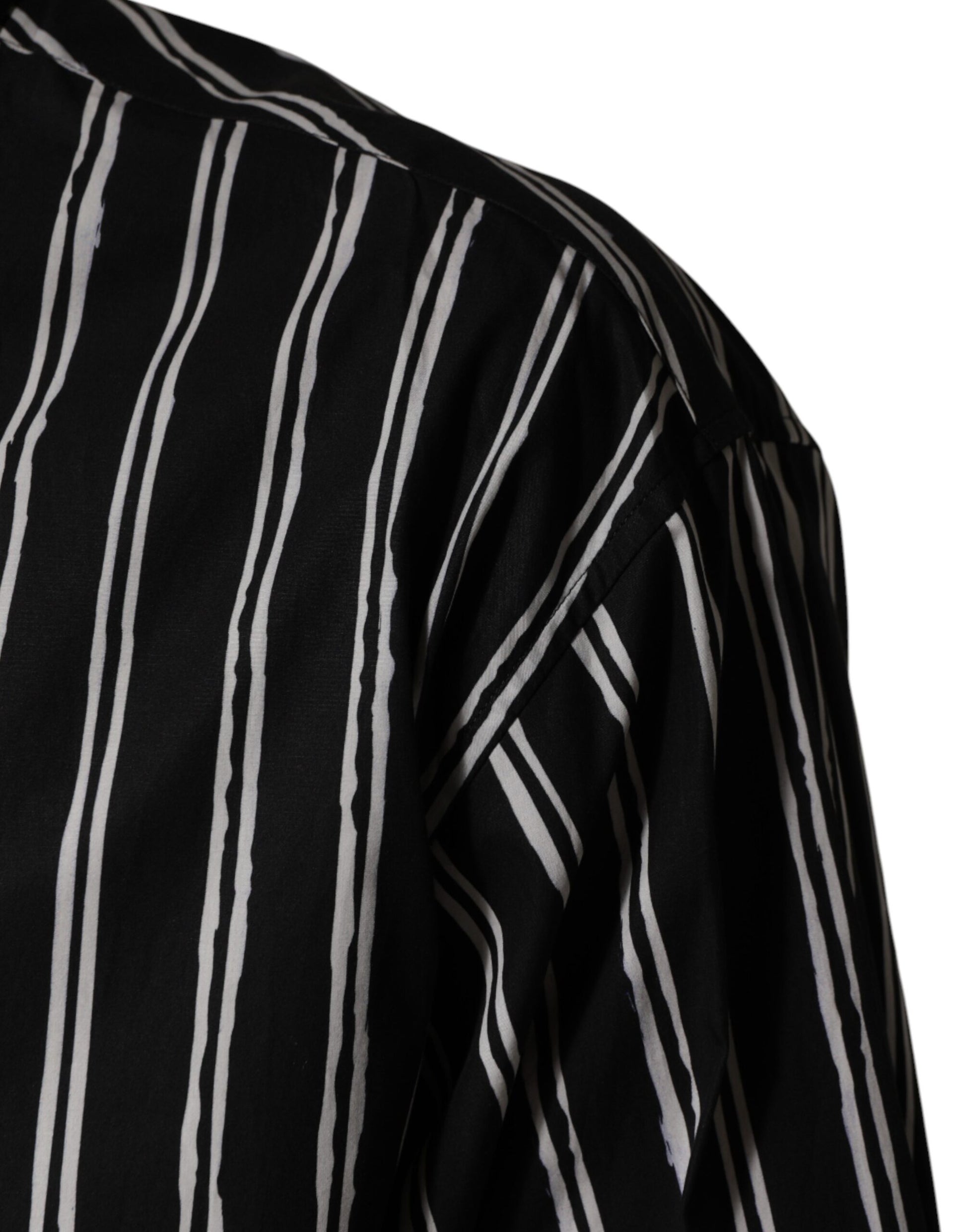 Dolce & Gabbana Black Long Sleeve T-Shirt for Men additional view