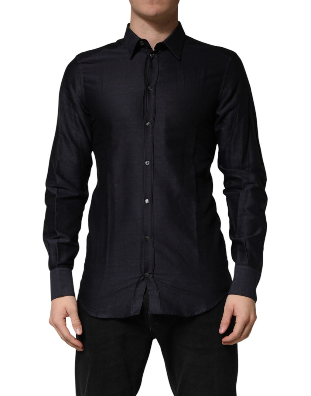 Dolce & Gabbana Black Long Sleeve T-Shirt for Men