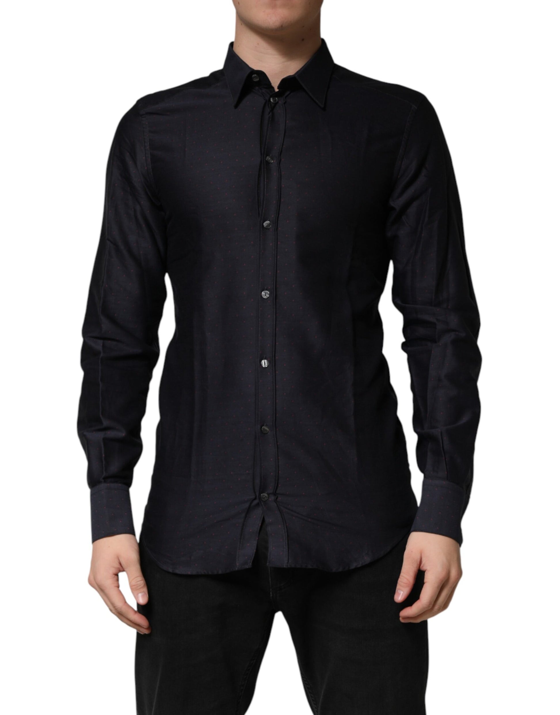 Dolce & Gabbana Black Long Sleeve T-Shirt for Men
