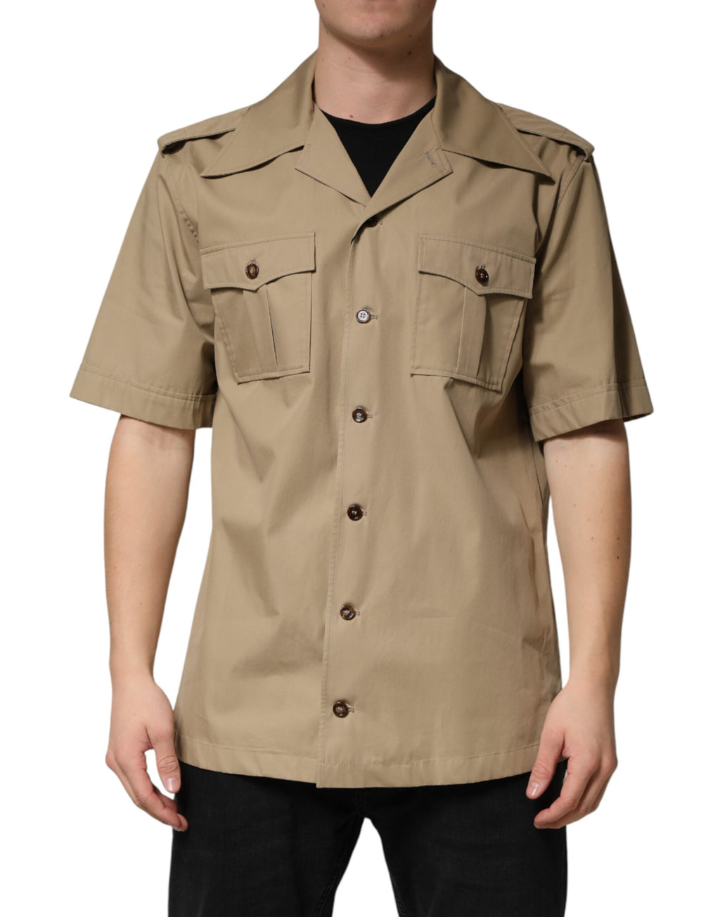 Dolce & Gabbana Brown Shortsleeve for Men