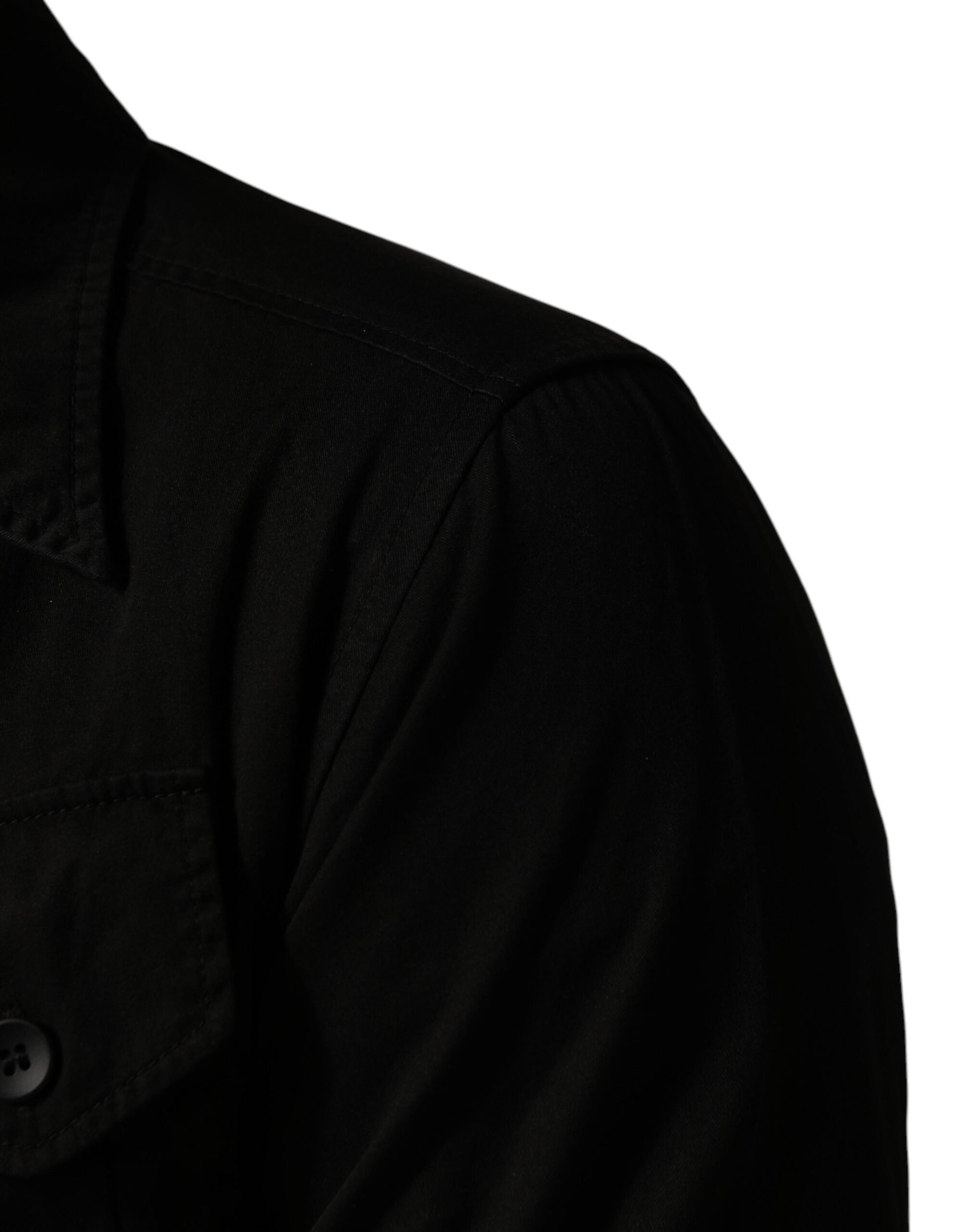 Dolce & Gabbana Black Long Sleeve T-Shirt for Men additional view