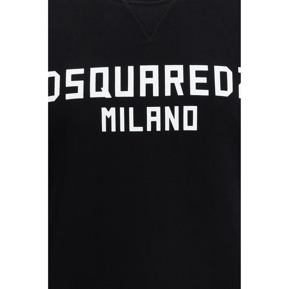 Dsquared² Black Sweatshirt for Men detail view