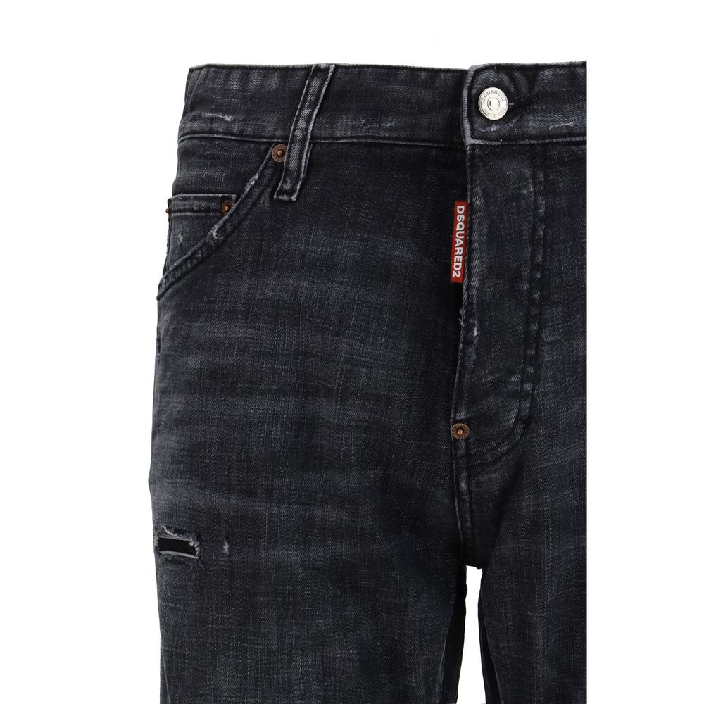 Dsquared² Black Jeans for Men detail view