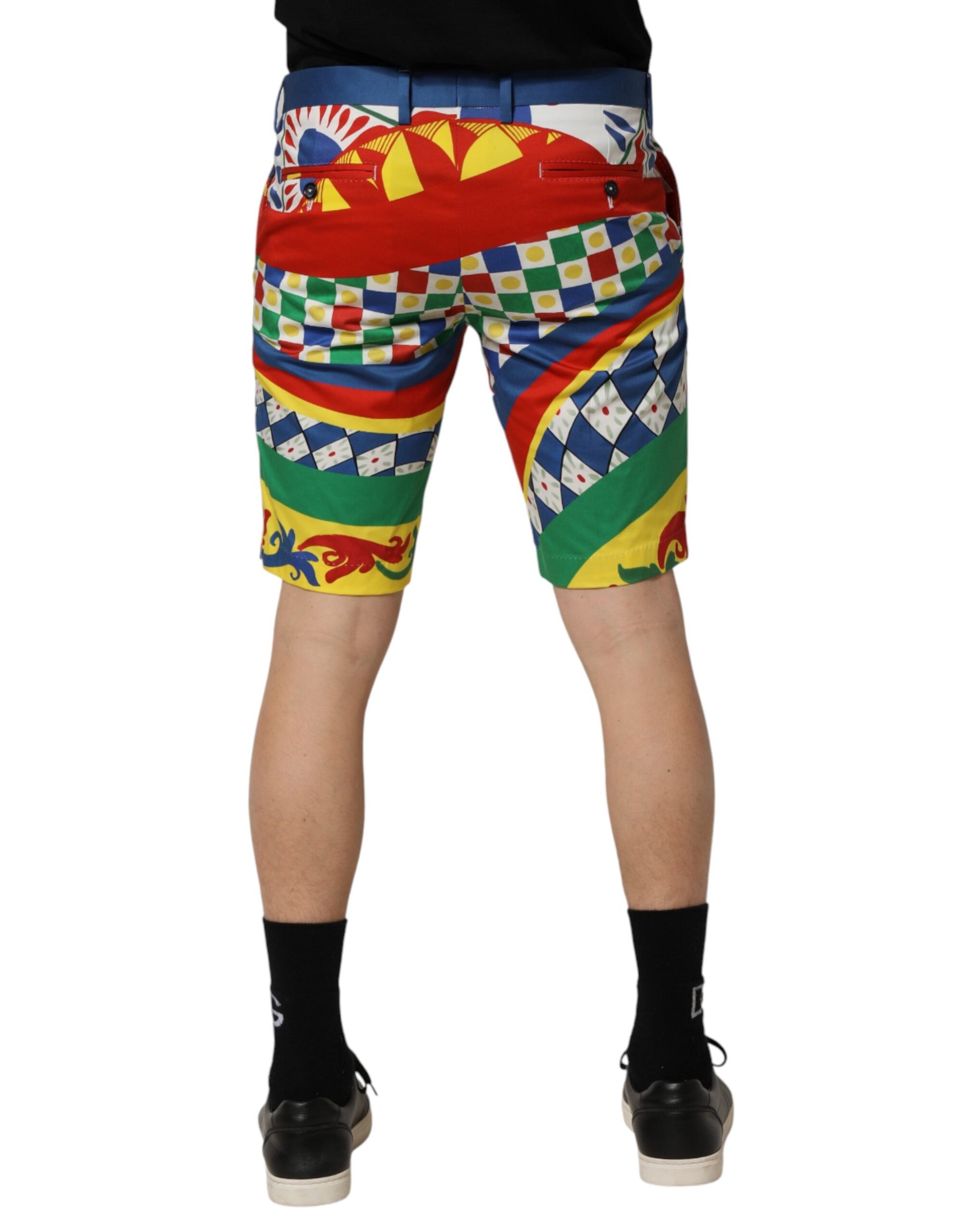 Dolce & Gabbana Multicolor Bermuda for Men side view