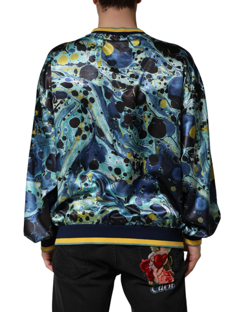 Dolce & Gabbana Multicolor Sweaters for Men side view
