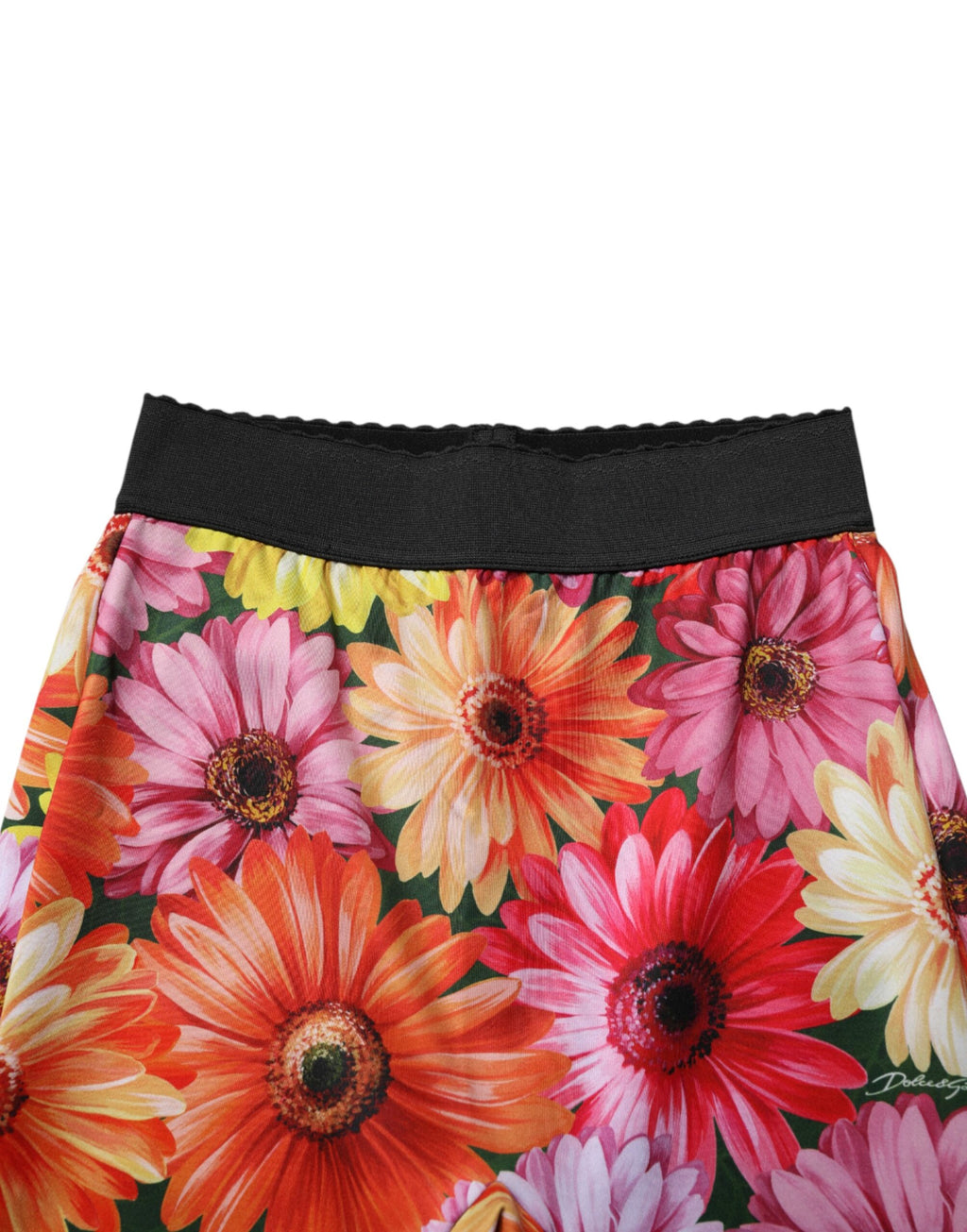 Pantalon Dolce & Gabbana multicolore fleuri à taille élastique